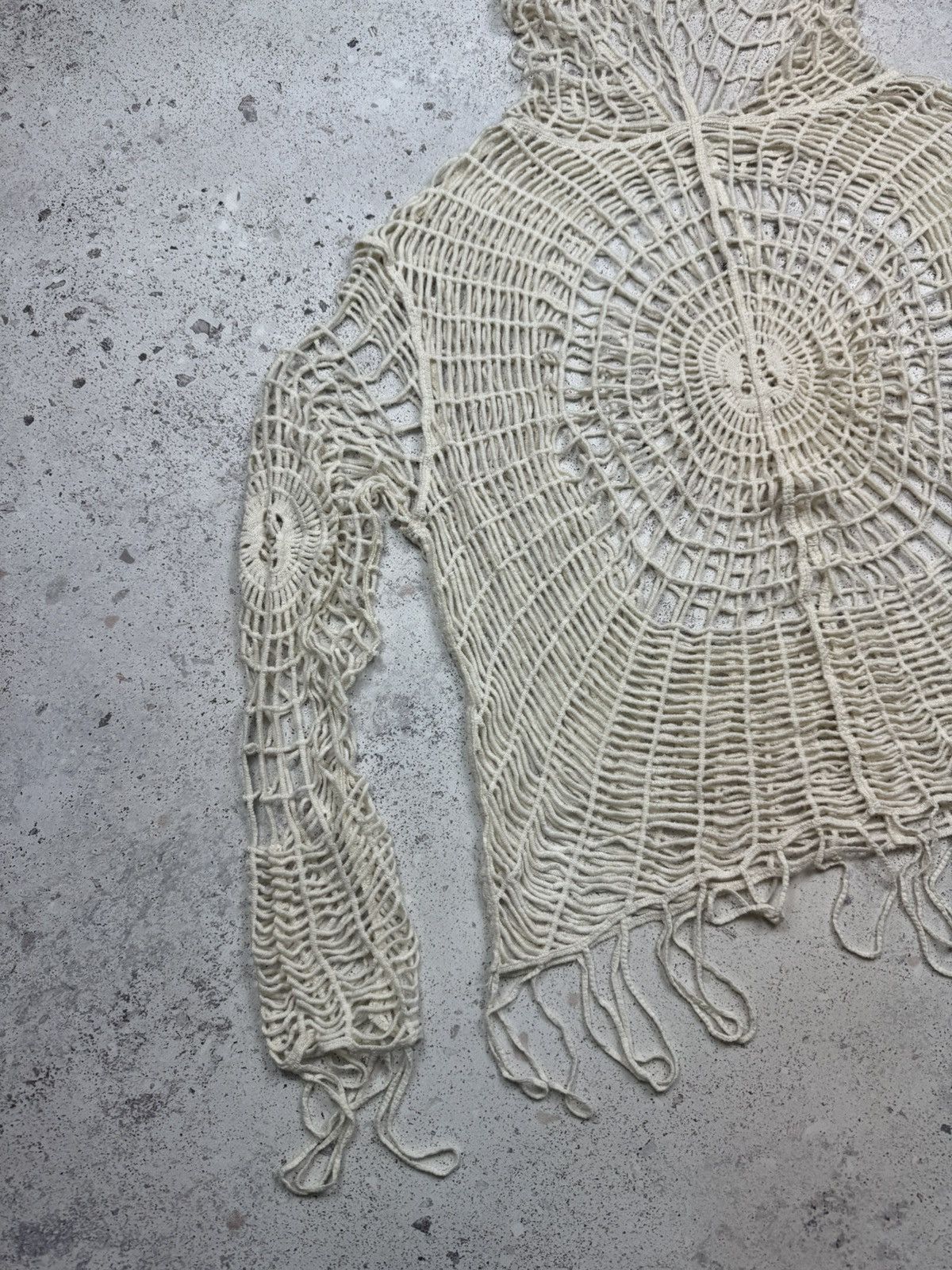 Japanese Brand Japanese Mesh Spider Undercover Style Knit Sweater Archive Size US L / EU 52-54 / 3 - 7 Thumbnail
