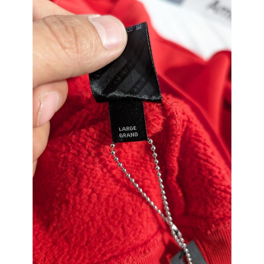 Amiri o1rshd1 Amiri Hockey Crewneck Sweatshirt in Goji Berry Size US L / EU 52-54 / 3 - 17 Thumbnail