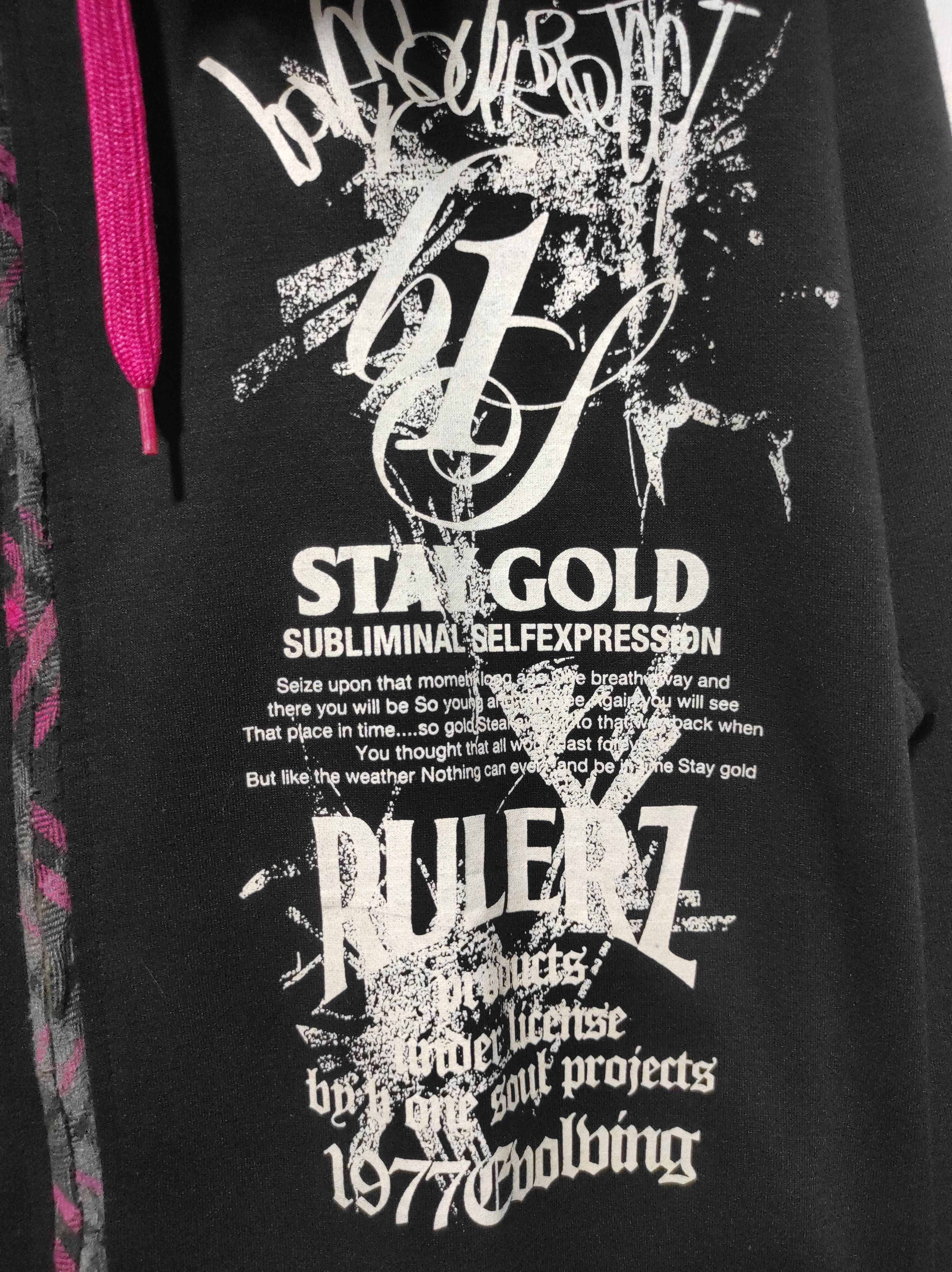 Hysteric Glamour B-One Soul Poem Zip Fur Hoodie IfSixWasNine LGB style Size US L / EU 52-54 / 3 - 5 Thumbnail