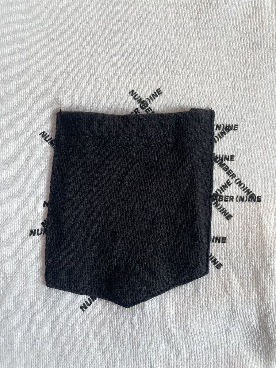 Number (N)ine Number (N)ine Pocket Logo White Tee Size US S / EU 44-46 / 1 - 6 Thumbnail
