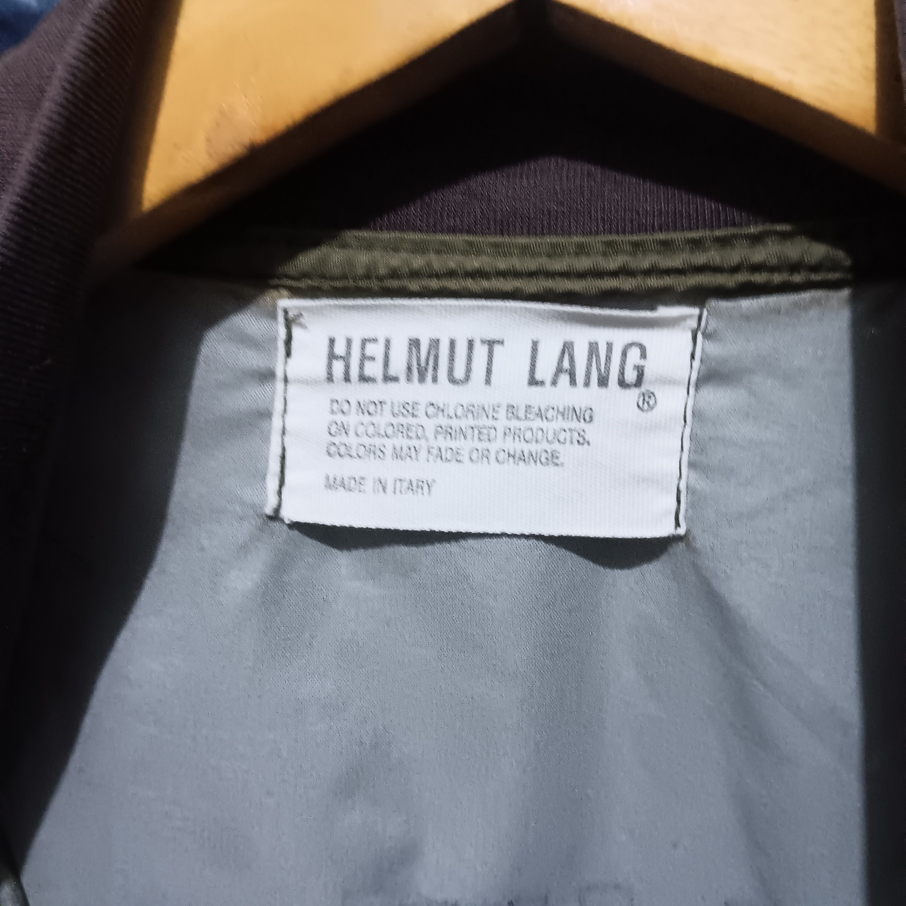 Helmut Lang × Japanese Brand Helmut lang paris backstage staff bomber jacket Size US M / EU 48-50 / 2 - 3 Thumbnail