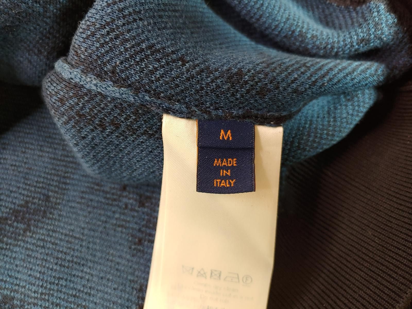 Louis Vuitton Louis Vuitton Damier Salt Sweater in Blue/Black Size US M / EU 48-50 / 2 - 6 Thumbnail