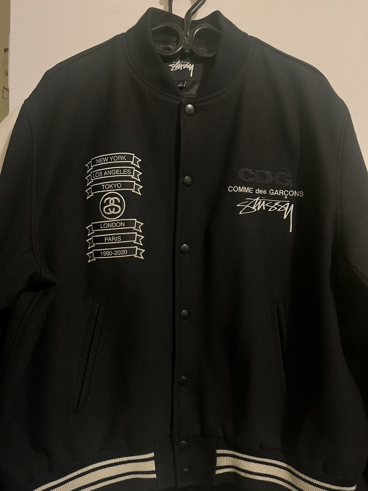 Stussy Cdg Jacket | Grailed