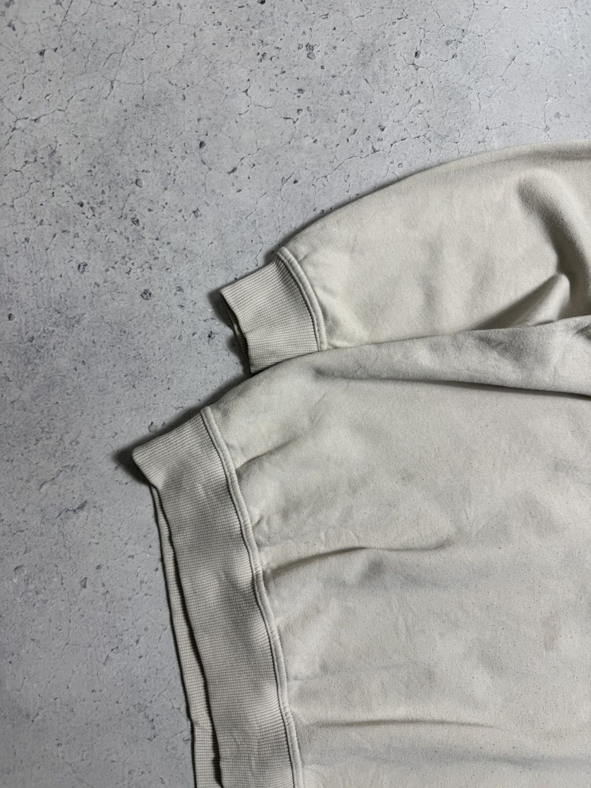 Reebok Reebok Big Logo Vintage 90’s Beige Sweatshirt Size XS Size US XS / EU 42 / 0 - 3 Thumbnail