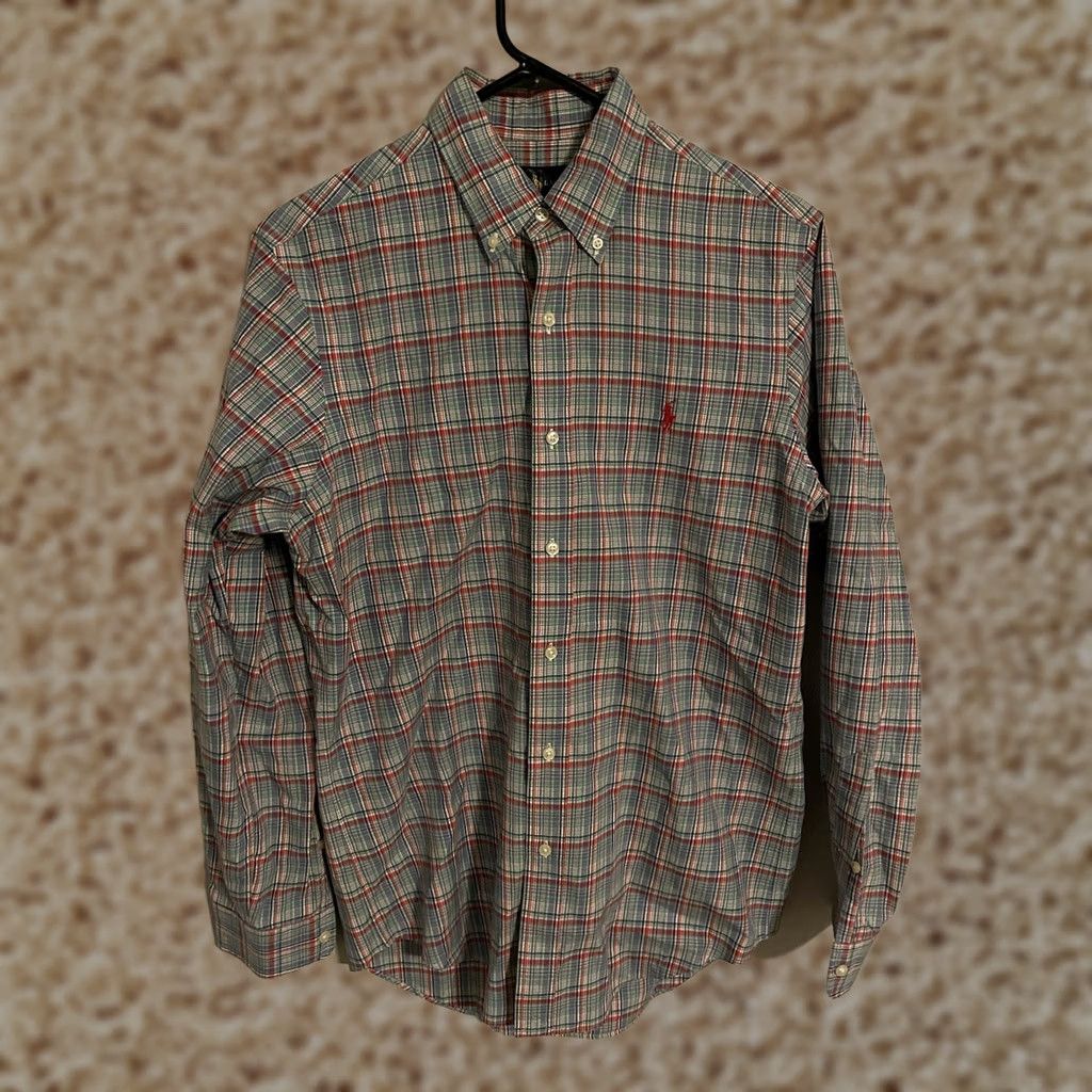 Polo Ralph Lauren Polo Ralph Lauren Men's S Multicolor Plaid Button Up Casual Dress Shirt L/S Size US S / EU 44-46 / 1 - 1 Thumbnail