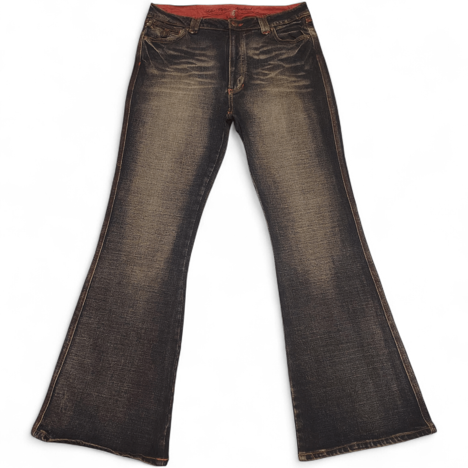 Tornado Mart Japanese The Vintage Standaed Flare Jeans Size US 33 - 2 Thumbnail