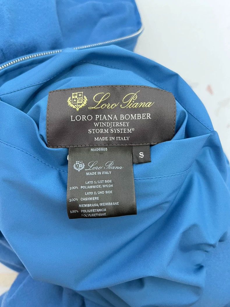 Loro Piana LORO PIANA Blue double-sided jacket Size S / US 4 / IT 40 - 4 Thumbnail