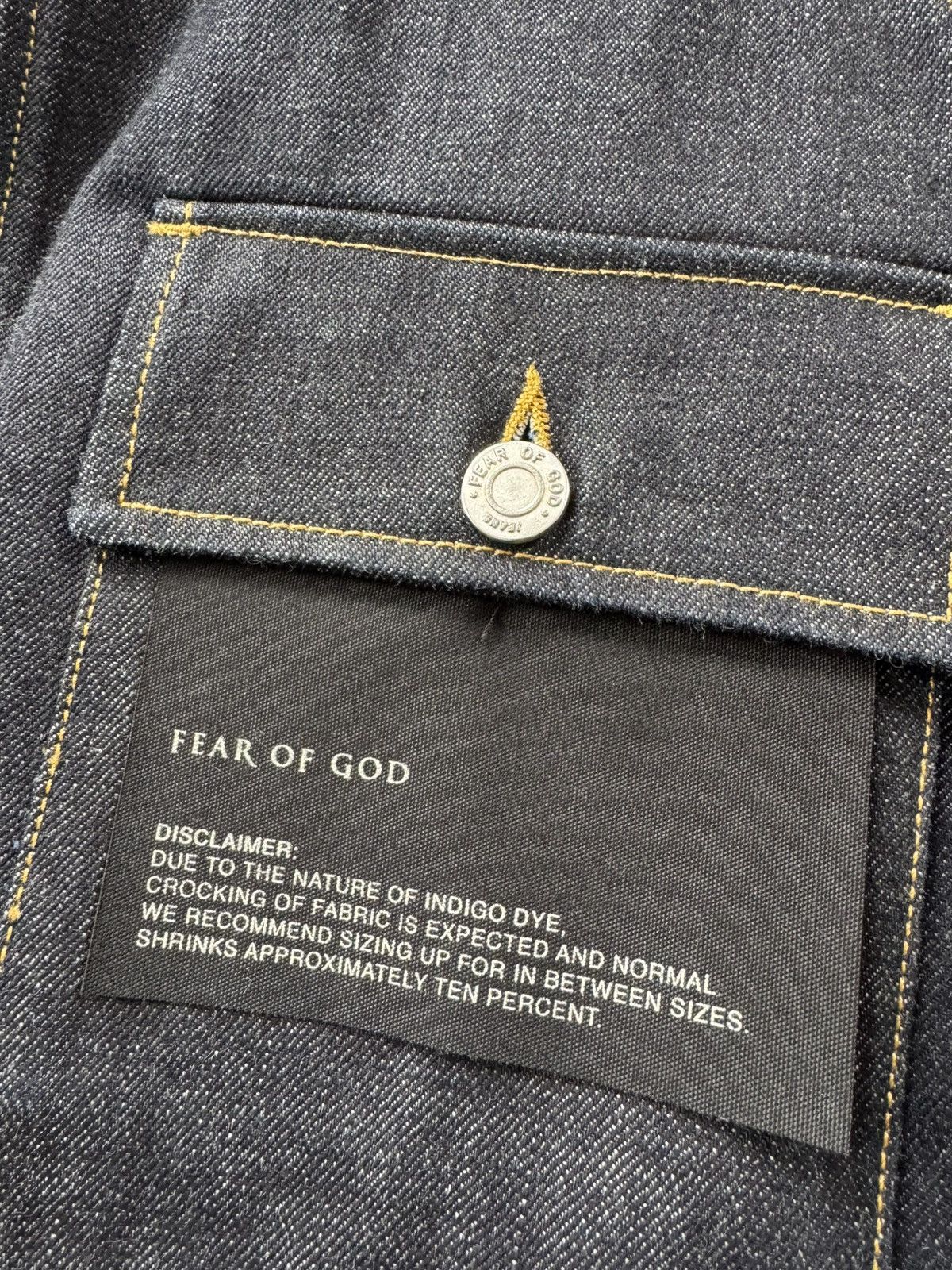 Fear of God denim jacket