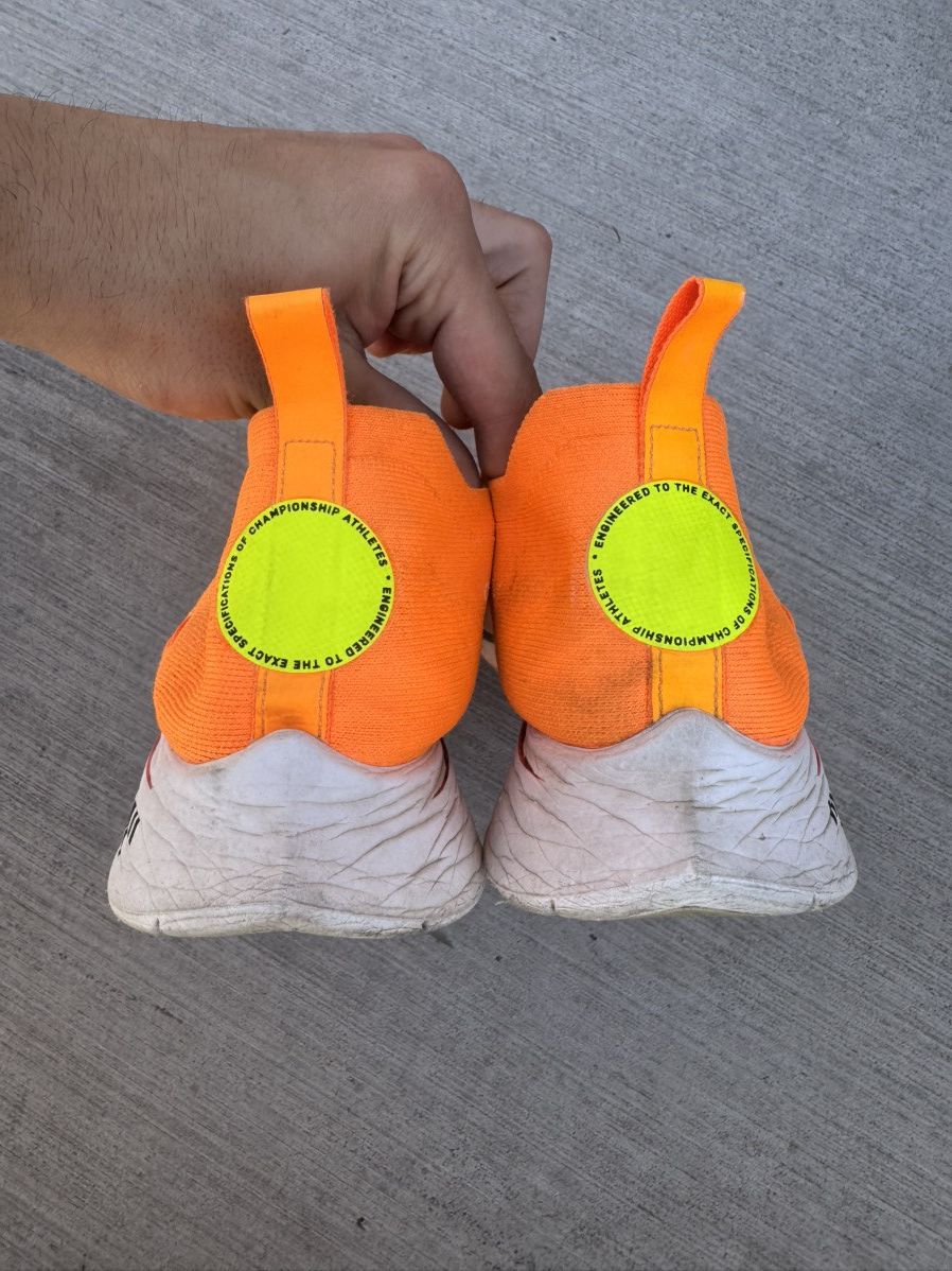 Nike × Off-White OFF WHITE OFF-WHITE ZOOMFLY MERCURIAL TOTAL ORANGE SIZE 12 Size US 12 / EU 45 - 4 Thumbnail