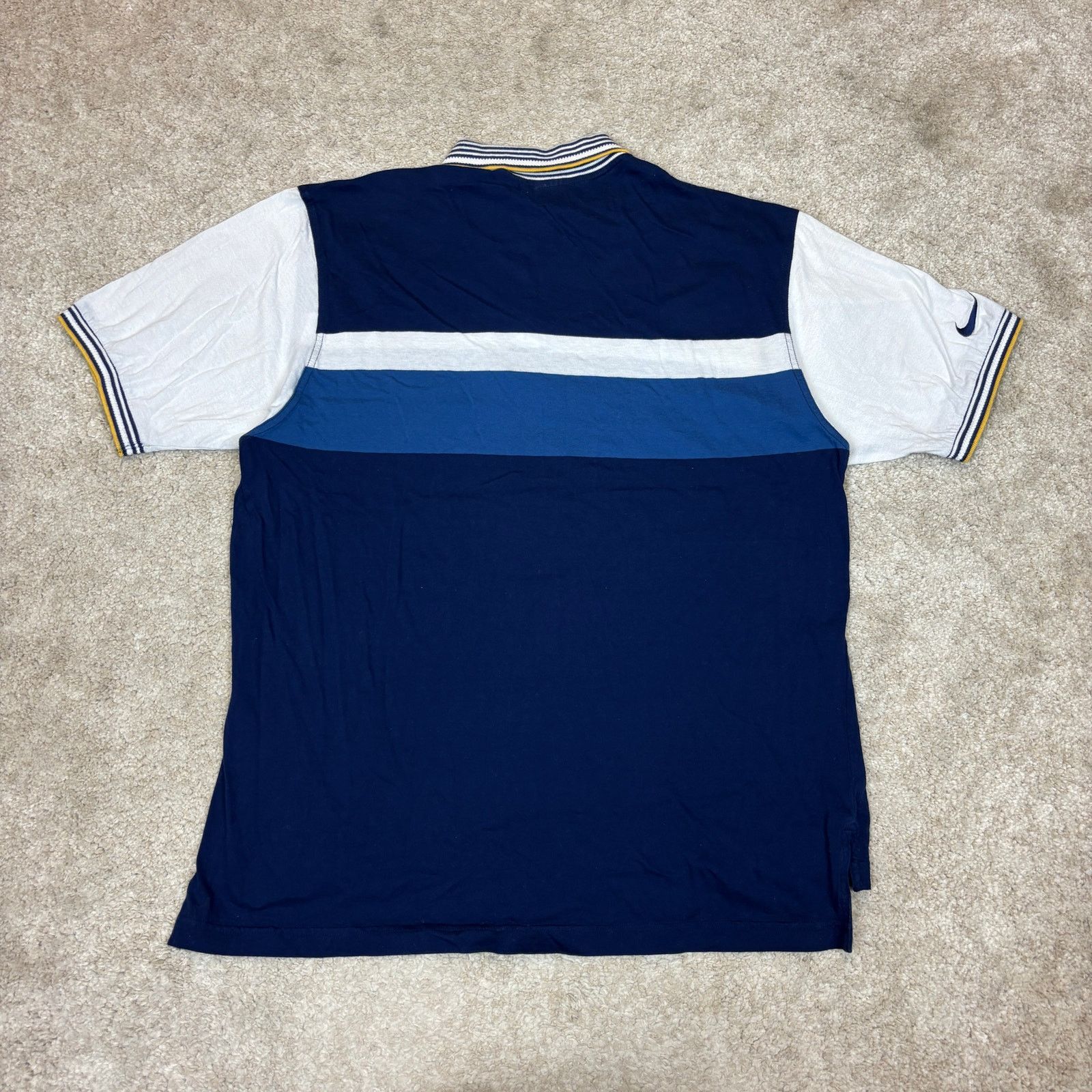 Nike VTG 90s Nike Tennis Court Classic Patch Polo Shirt Medium Size US M / EU 48-50 / 2 - 3 Thumbnail