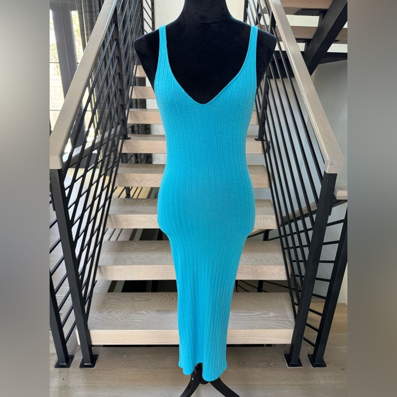 Other New Vibrant Blue Sleeveless Knit Dress size S Size S / US 4 / IT 40 - 1 Thumbnail