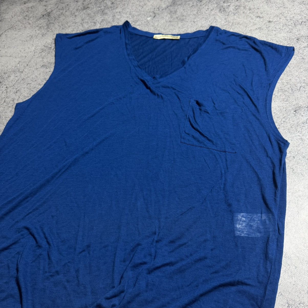 Balenciaga NEW Balenciaga Light Sleeveless T-Shirt Size US XXL / EU 58 / 5 - 2 Thumbnail
