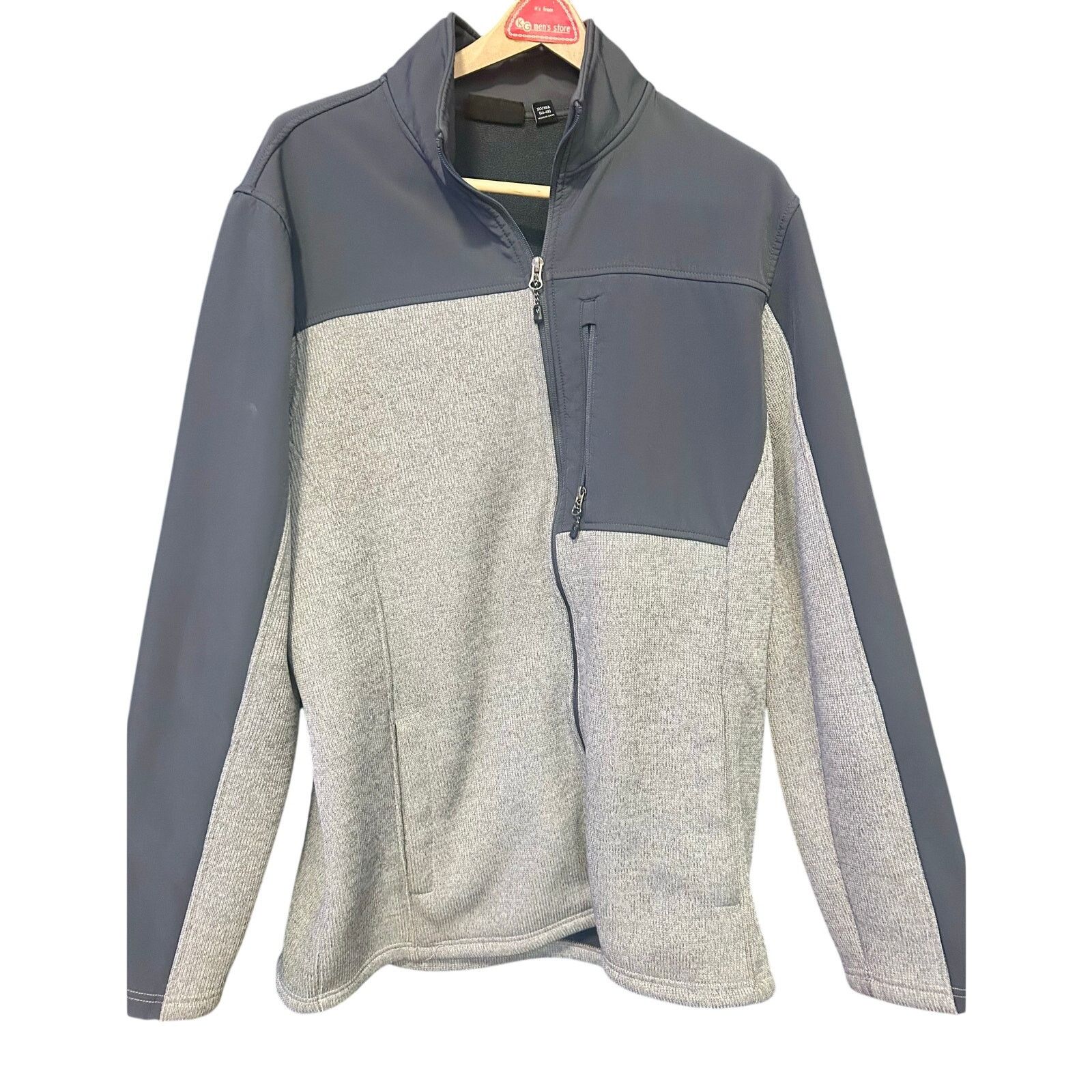 Swissgear Swiss Tech Men's Full-Zip Knit Jacket Gray Size XLT Size XL / US 12-14 / IT 48-50 - 1 Thumbnail