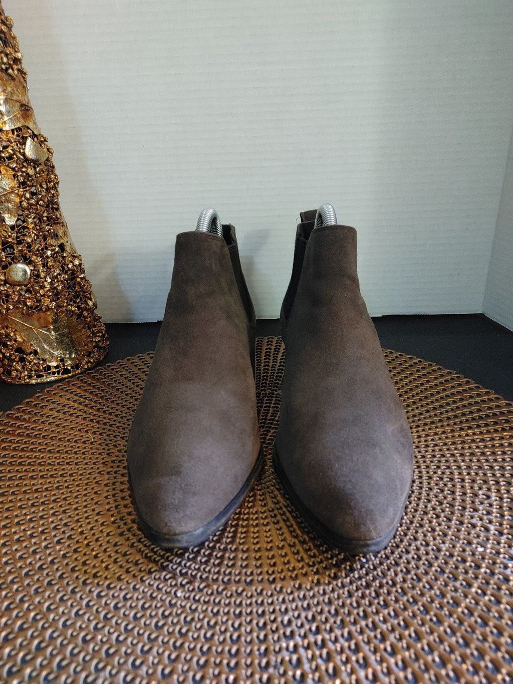 Coach Coach Suffolk Suede Ankle Booties Size 7.5 B Size US 7.5 / IT 37.5 - 2 Thumbnail