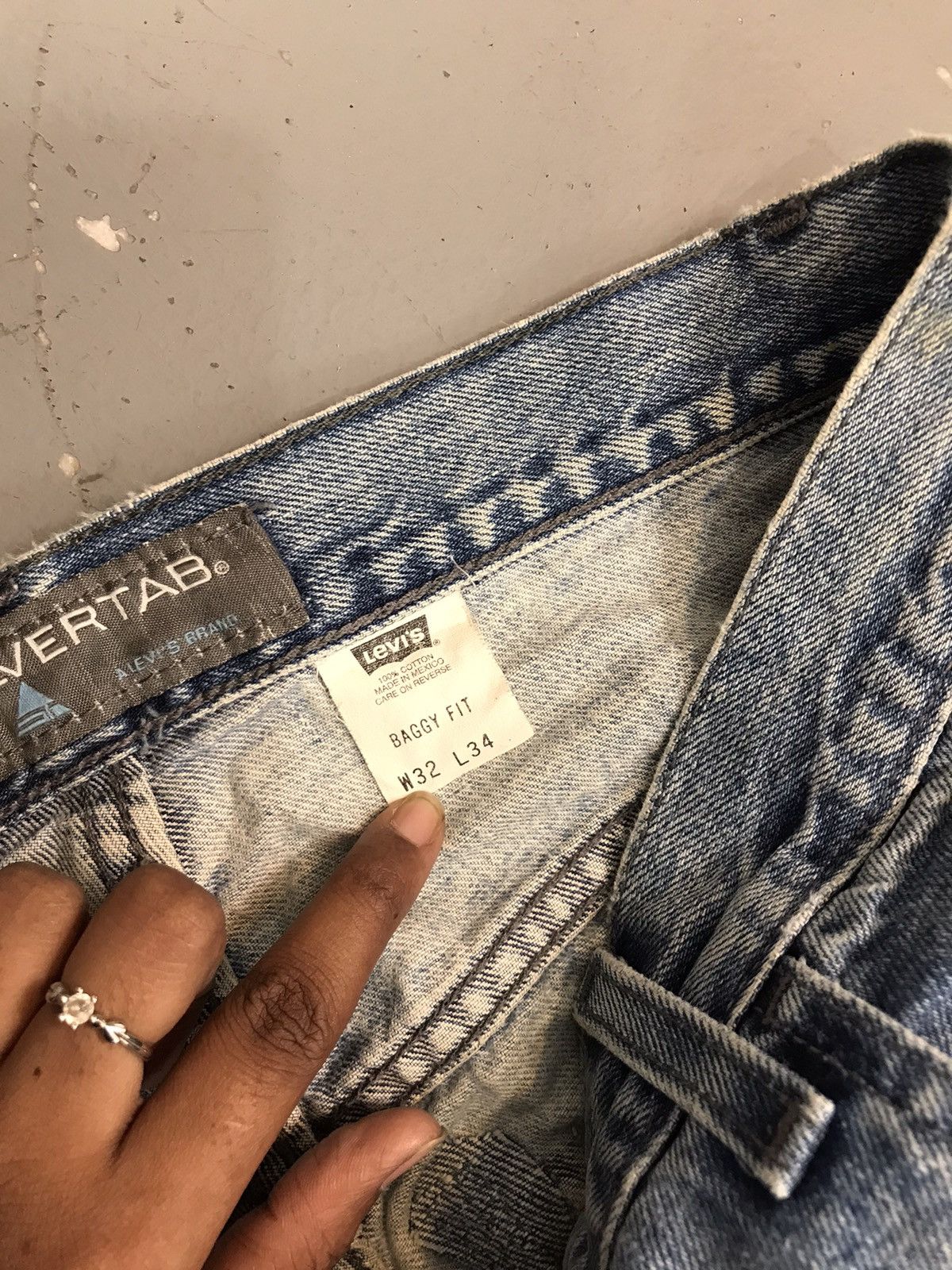 Carhartt × Vintage Vintage Levi’s Strauss & co. silver tab loose fit denim Size US 32 / EU 48 - 8 Thumbnail