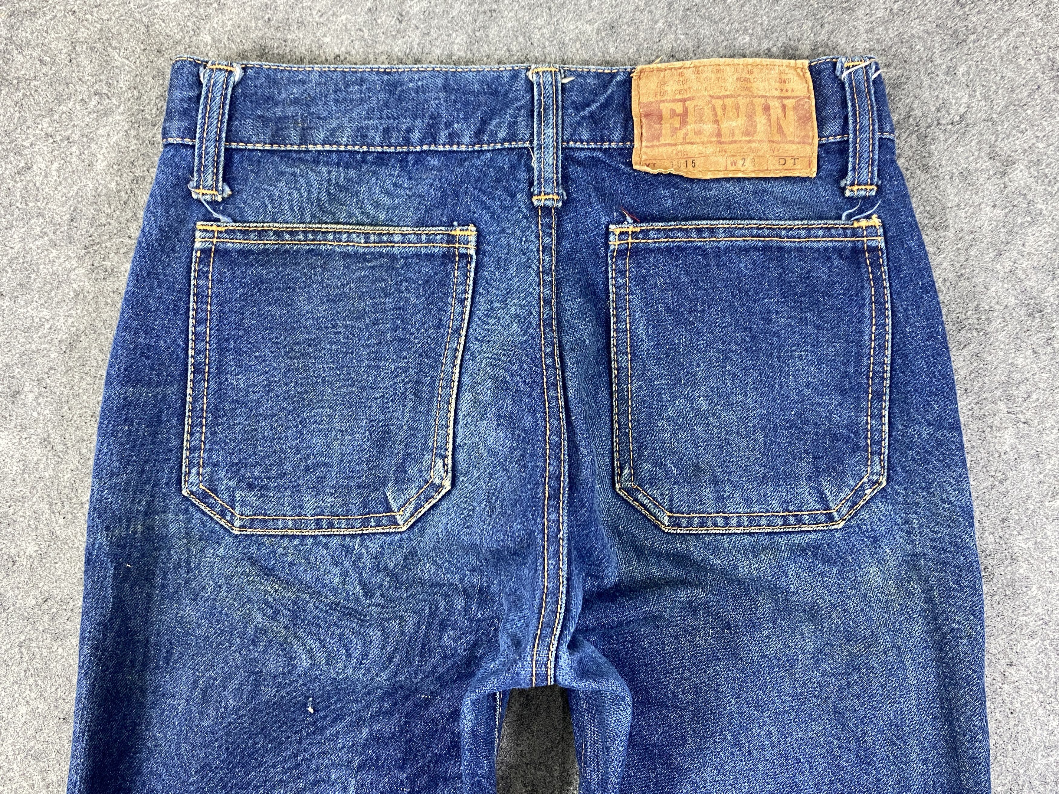 Hysteric Glamour Vintage Edwin Bell Bottom Flare Jeans 27x32.5 - JN3259 Size US 27 - 4 Thumbnail