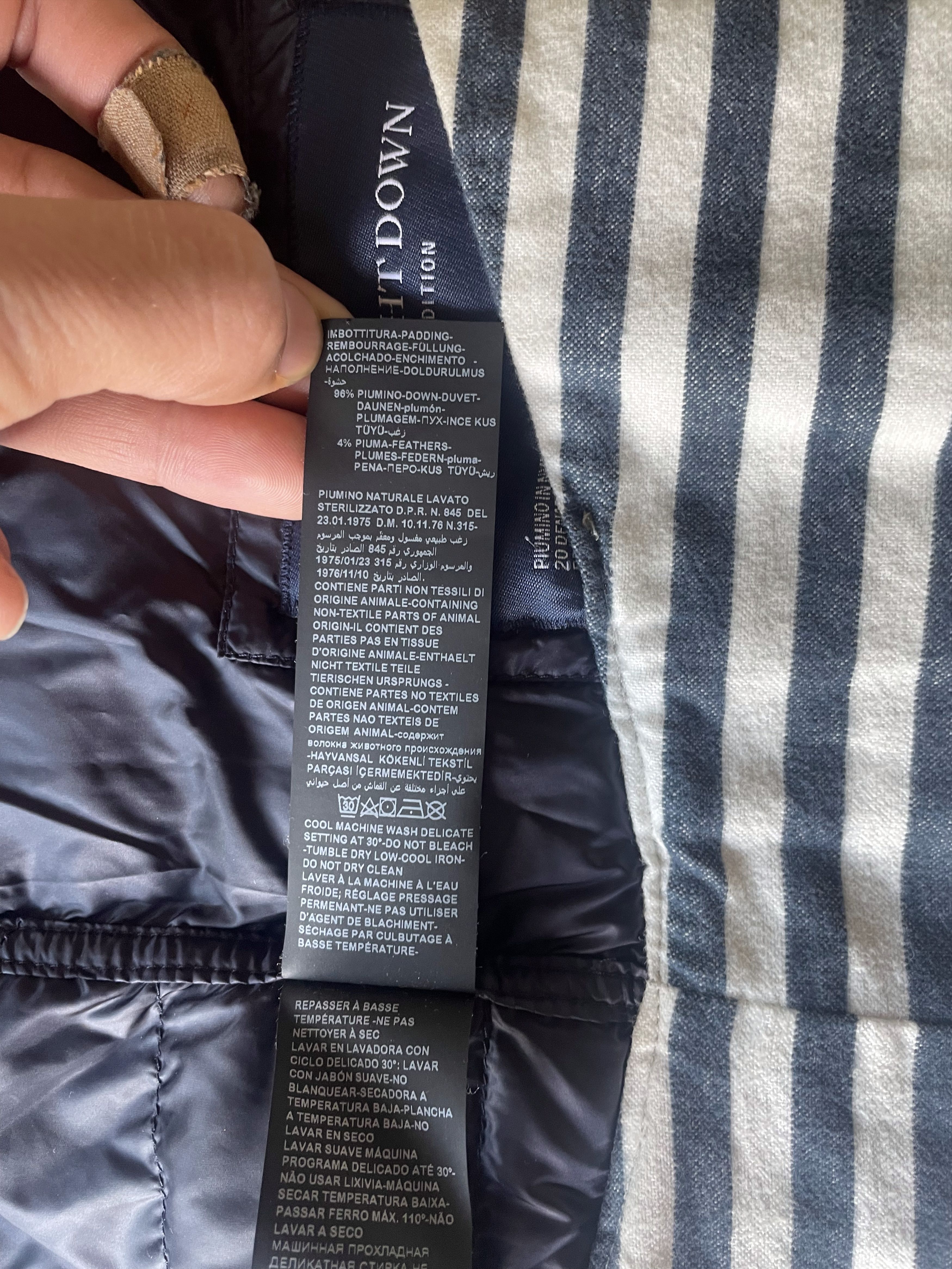 Greg Lauren × Paul & Shark Hybrid Puffer Vest Size US XS / EU 42 / 0 - 19 Thumbnail