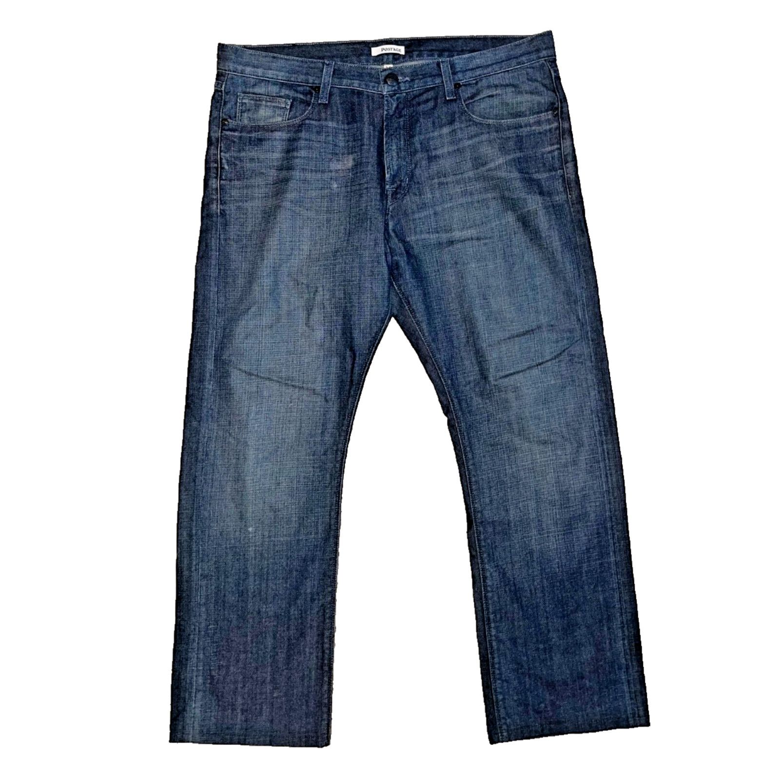 Other Post’age Prescott Selvedge Denim Jeans Straight Fit 36x30 Size US 36 / EU 52 - 3 Thumbnail