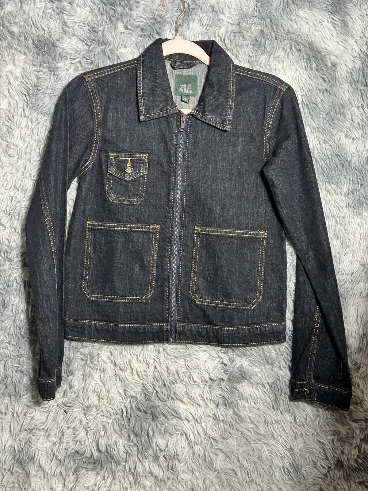 Other L.L. Bean Men's Denim Jacket with Front Pockets Size XXS / US 00 / IT 34 - 1 Thumbnail