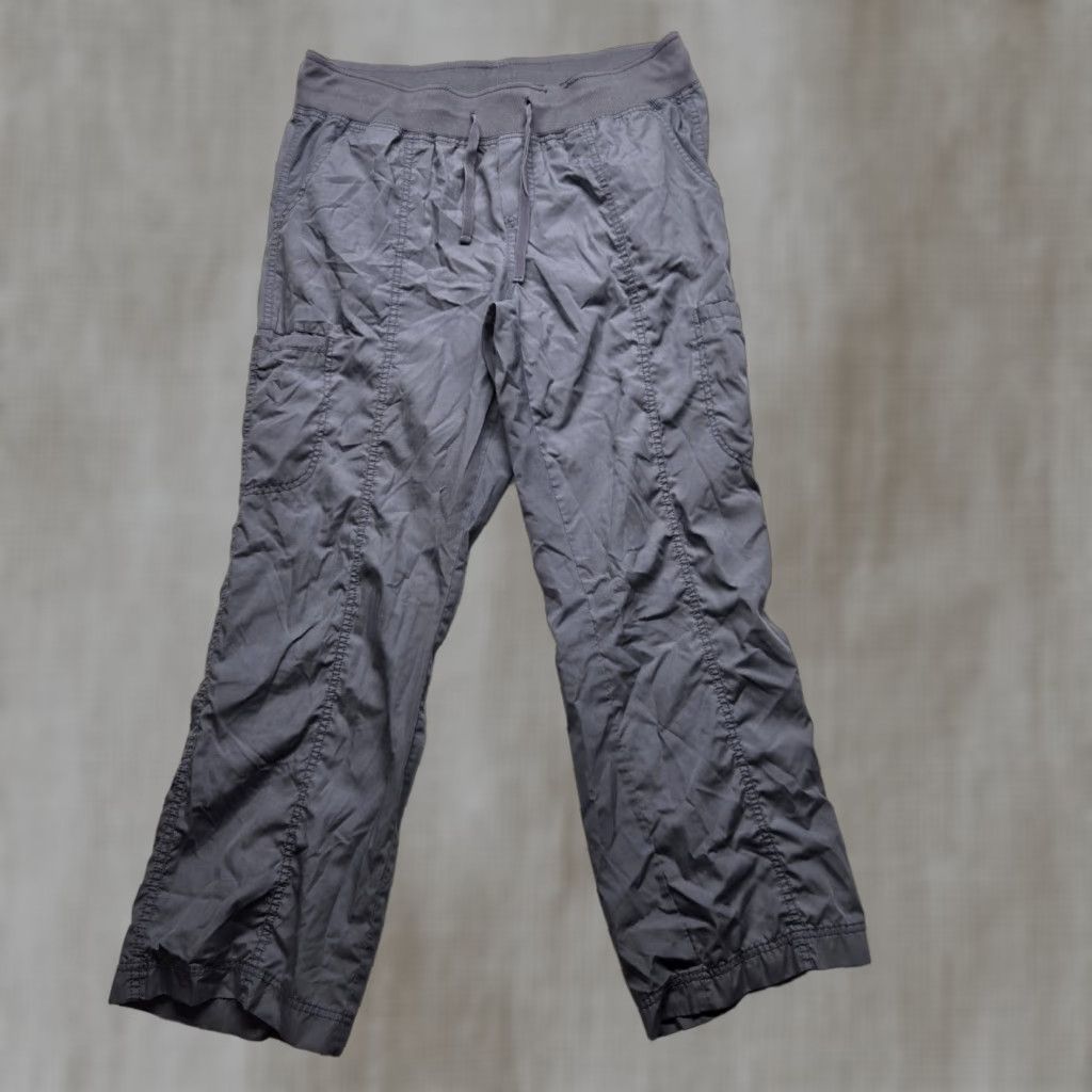 J Brand Peaches Gray Scrub Pants Solid Pockets Adult Large Women L - Pants, Scrub, Medical, Gray, Peaches, Women, Large Size US 33 - 1 Thumbnail