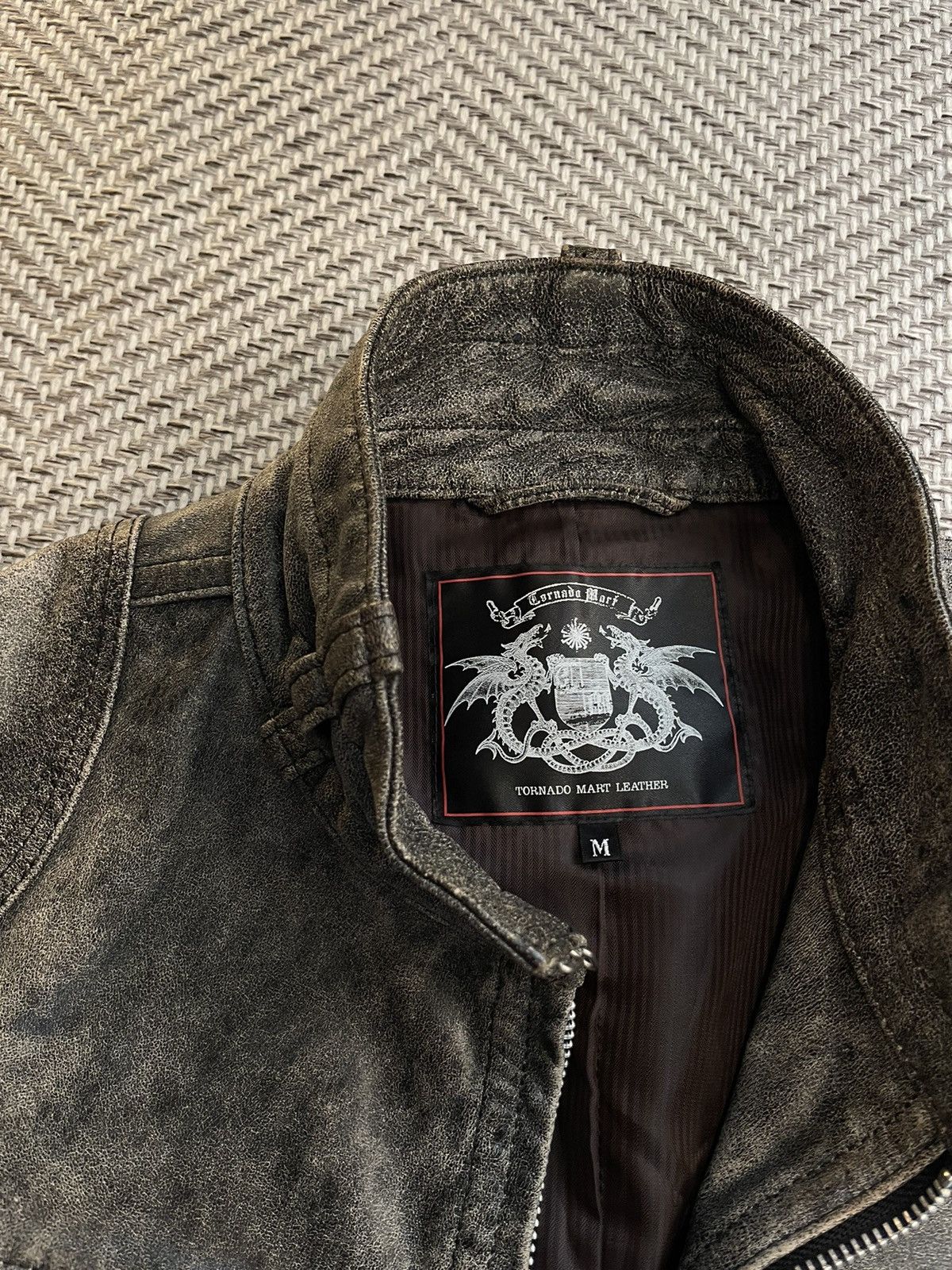 ジャケット・アウター TORNADO MART goat leather design jacket TORNADO MART goat leather design jacket