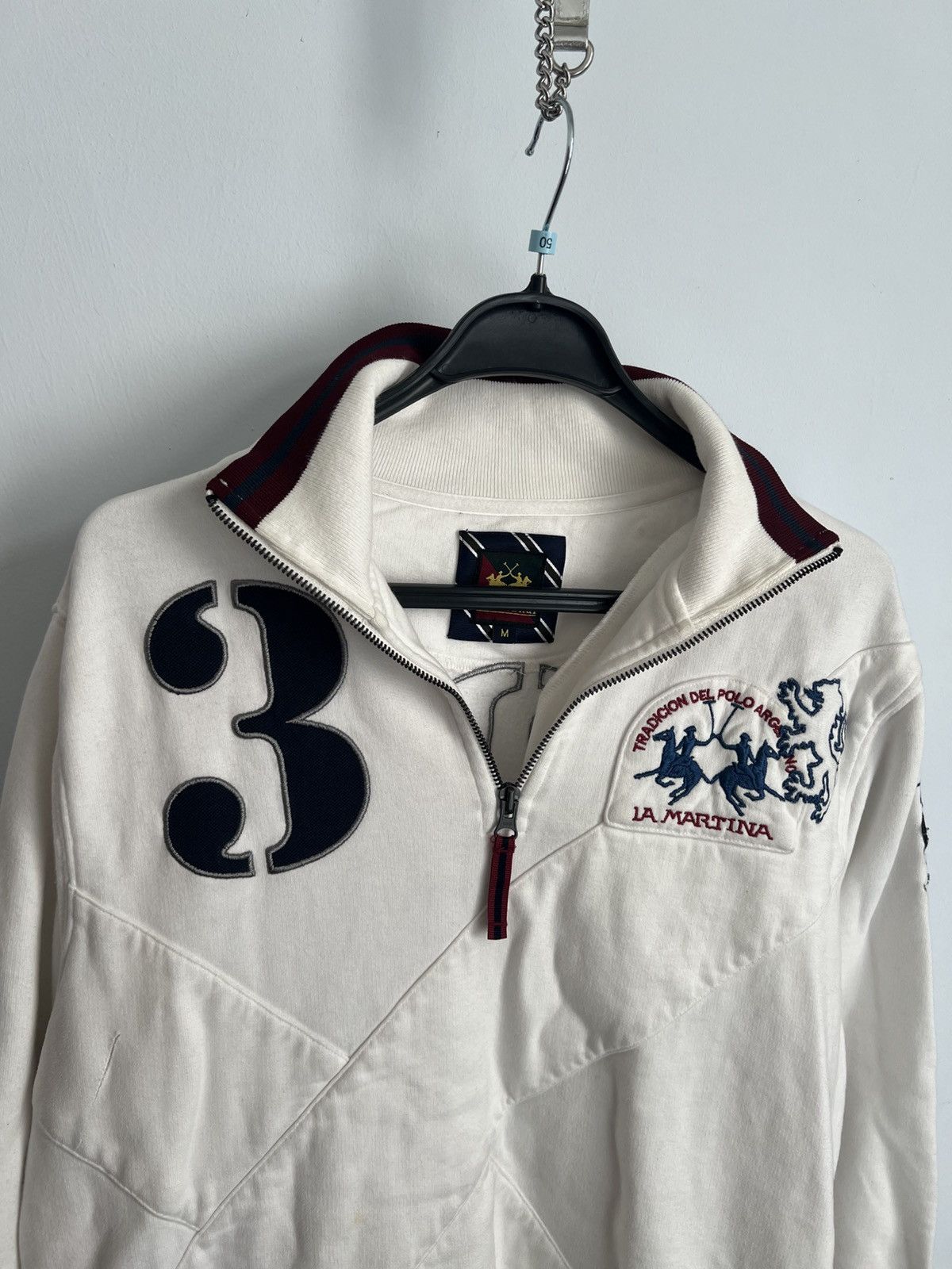 La Martina Vintage La-Martina Zip-Up #3 (Hoodie) Size US M / EU 48-50 / 2 - 2 Thumbnail