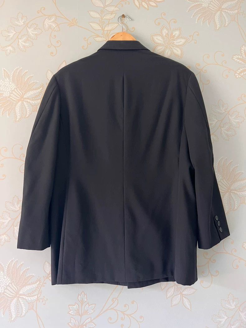 Yohji Yamamoto Yohji Yamamoto size m Black Breasted blazer 2504-Nextarrow Size 38S - 6 Thumbnail