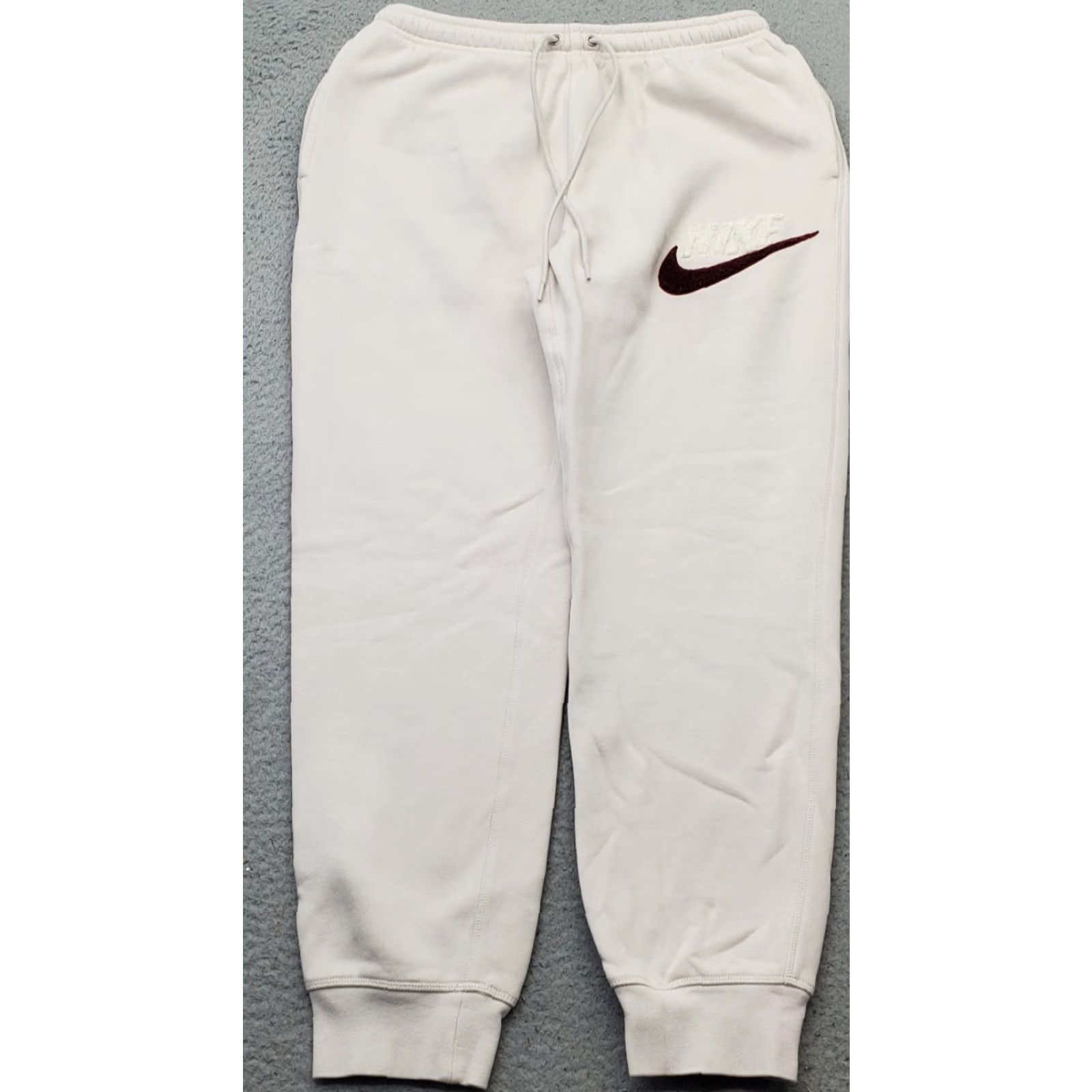 Nike Nike Sportswear Club Joggers Womens M Tan - Pants, Athletic, Fleece Lined, Swoosh Logo, Casual Activewear, 27" Inseam, 37" Outseam Size 32" / US 10 / IT 46 - 2 Thumbnail