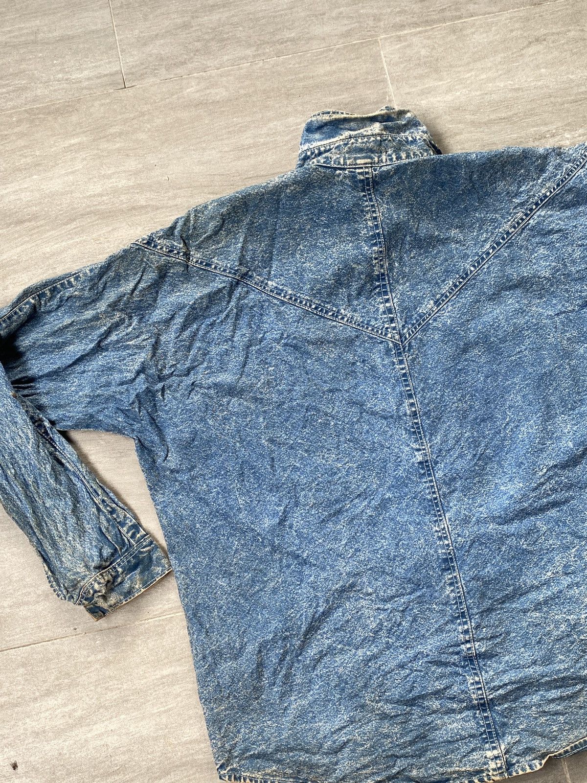 Vintage VINTAGE Lee Sands Hawaii Denim Button Jacket Women Size L / US 10 / IT 46 - 25 Thumbnail