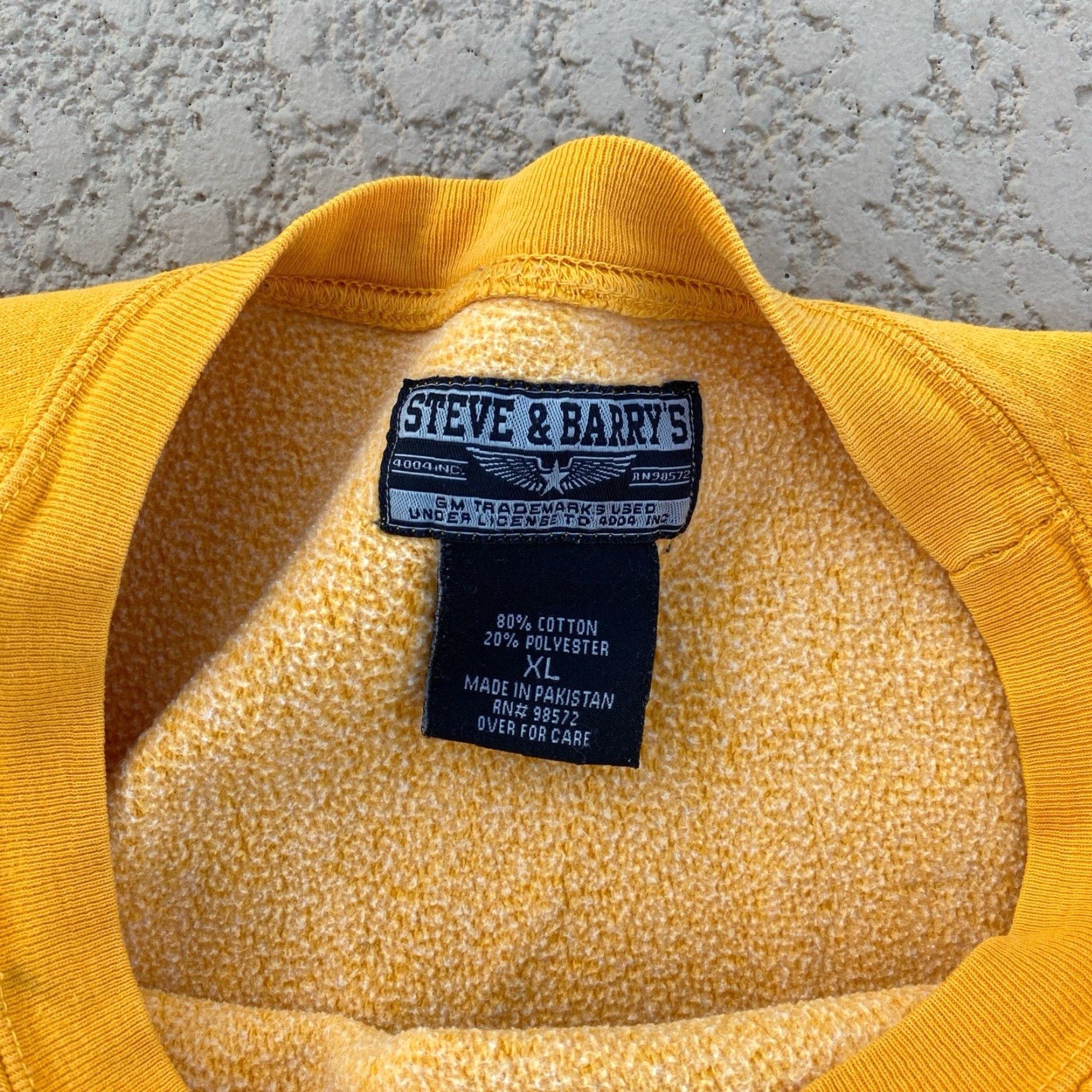 Vintage VINTAGE Steve & Barry’s Mens XL XLarge Crewneck Sweatshirt Yellow Hummer Spell Out Y2K University Pullover Mens Size US XL / EU 56 / 4 - 4 Thumbnail