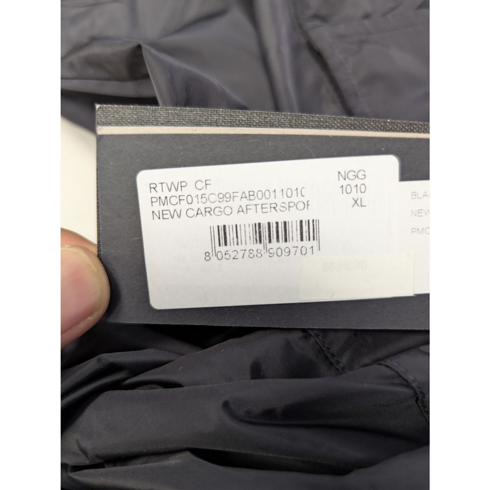 Palm Angels o1rshd1 New Cargo Aftersport Track Pants in Black Size US 36 / EU 52 - 21 Thumbnail
