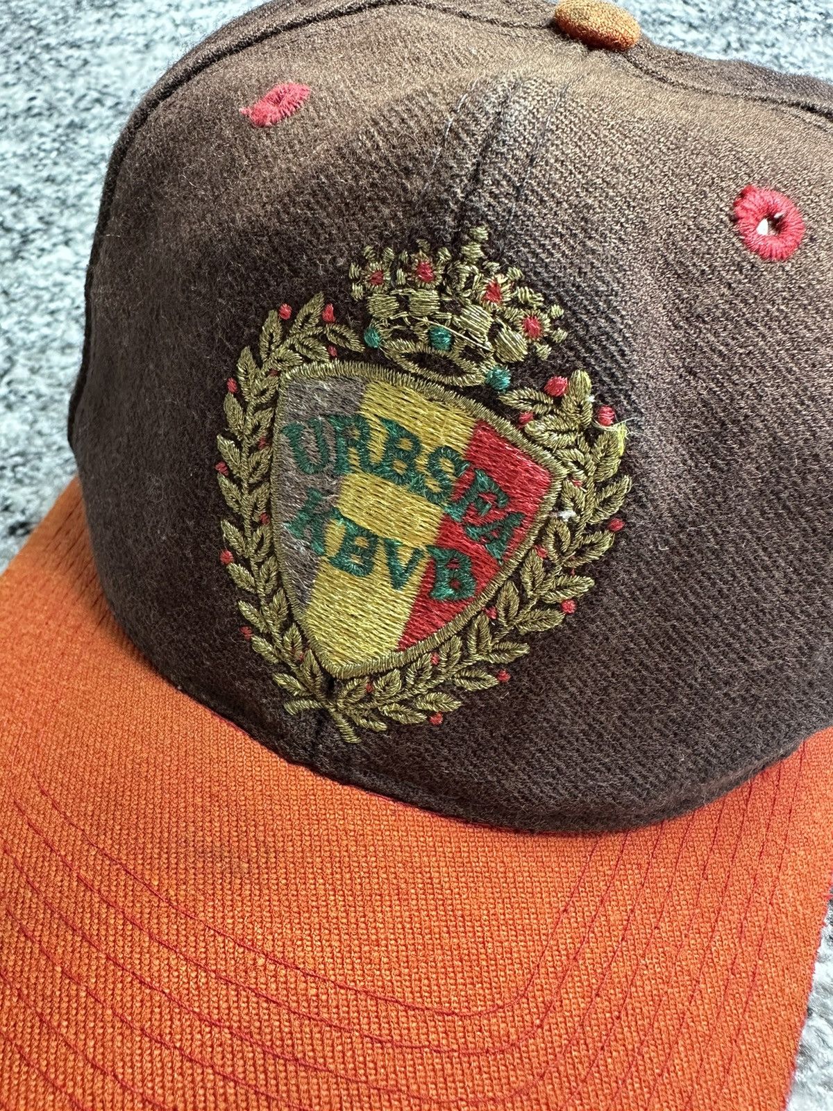 Diadora Diadora Urbsfa KBVB 80s Vintage StreetWear 90s SnapBack Cap Size ONE SIZE - 3 Thumbnail