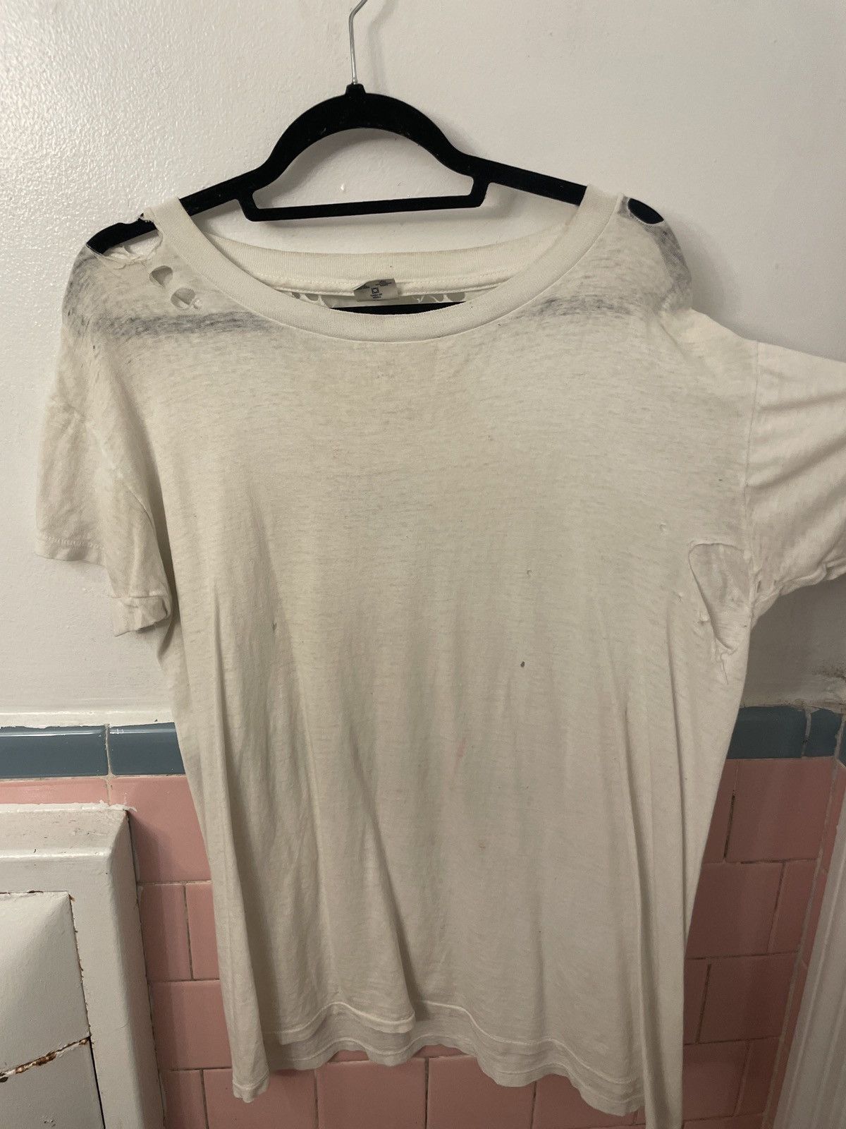 Vintage Vintage REPP white t-shirt Size US XL / EU 56 / 4 - 1 Thumbnail