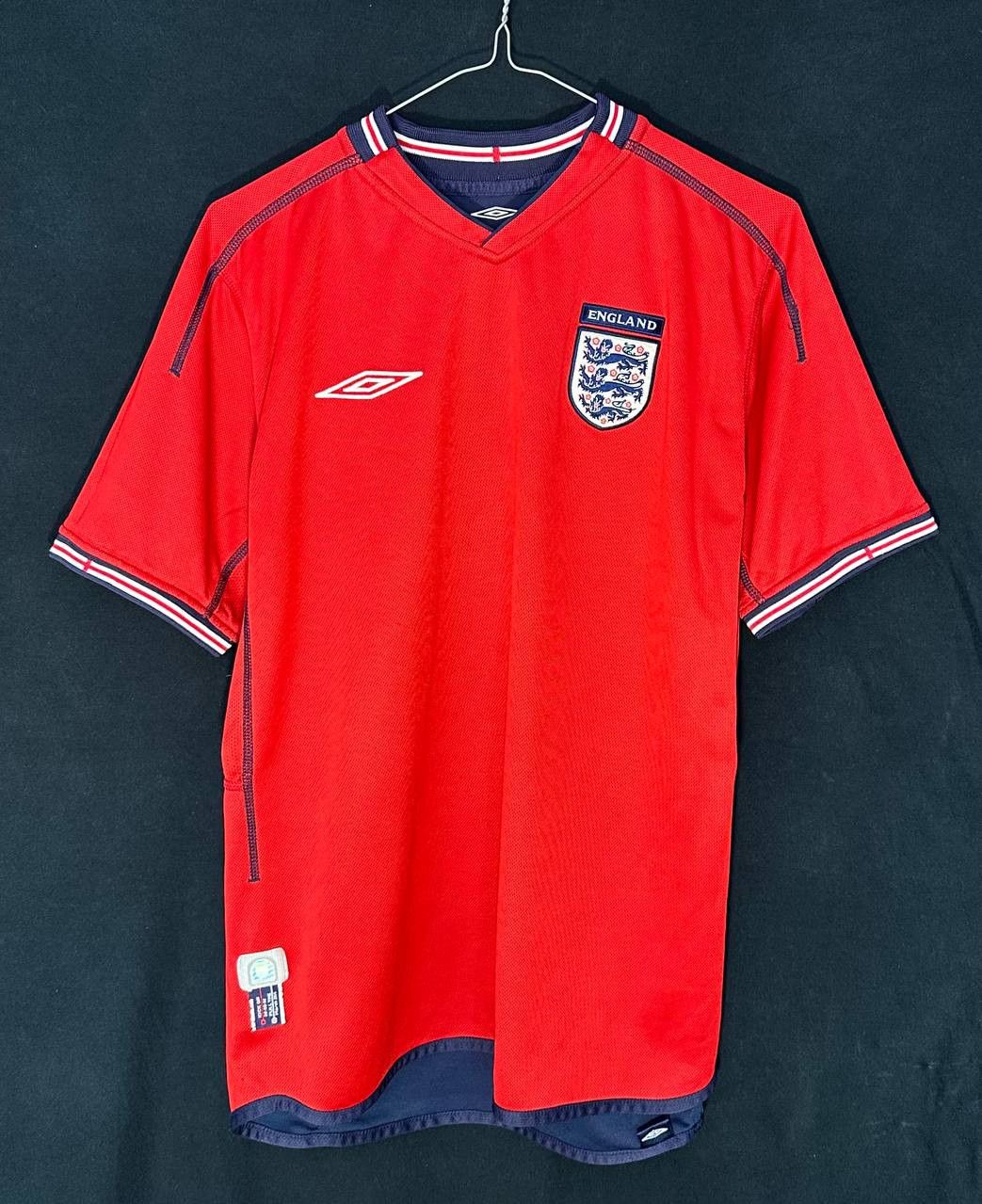 Umbro England 2002-2004 Away Vintage Umbro Jersey Football Shirt Size US M / EU 48-50 / 2 - 3 Thumbnail