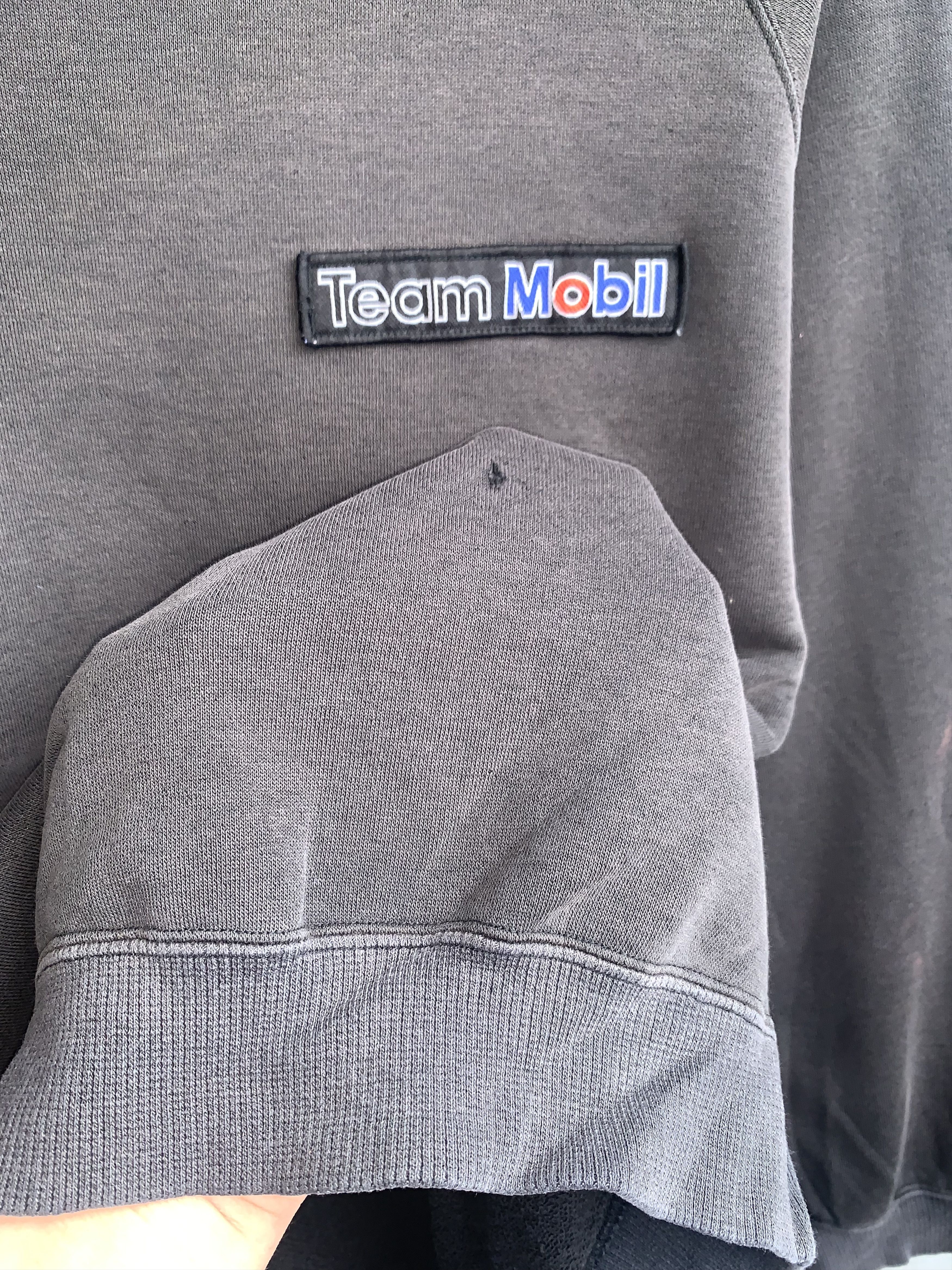 Vintage Team Mobil Racing Sweatshirt Size US M / EU 48-50 / 2 - 5 Thumbnail