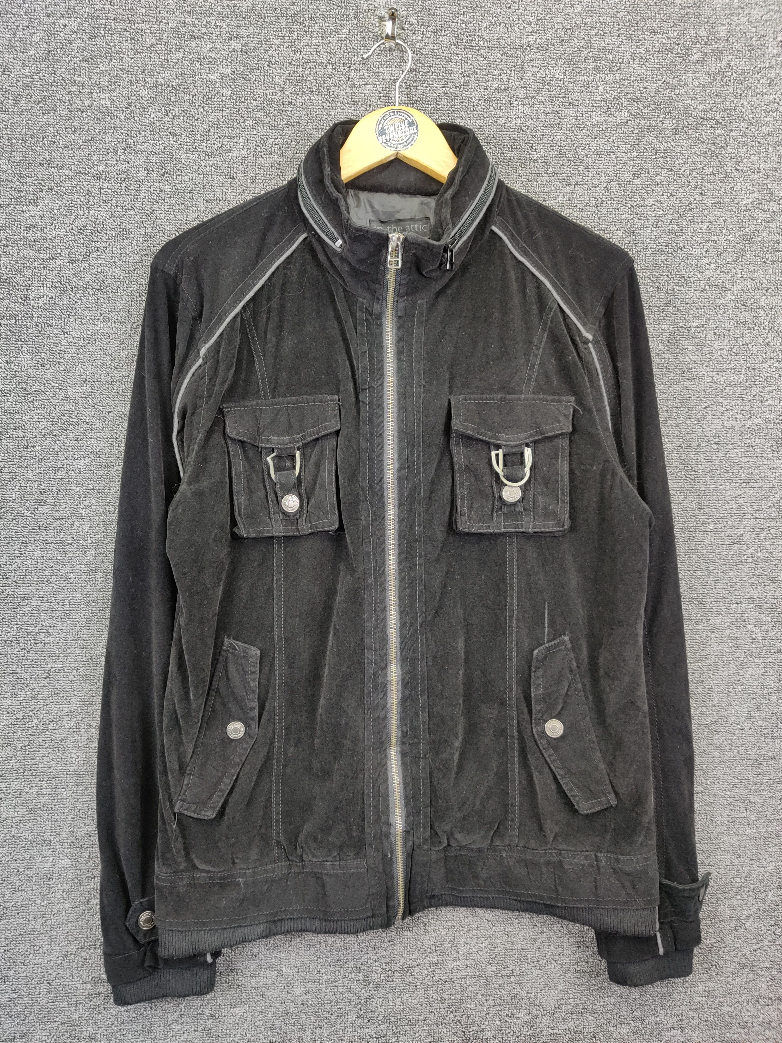 In The Attic Vintage In The Attic Velvet Bondage Punk Jacket Size US M / EU 48-50 / 2 - 1 Thumbnail