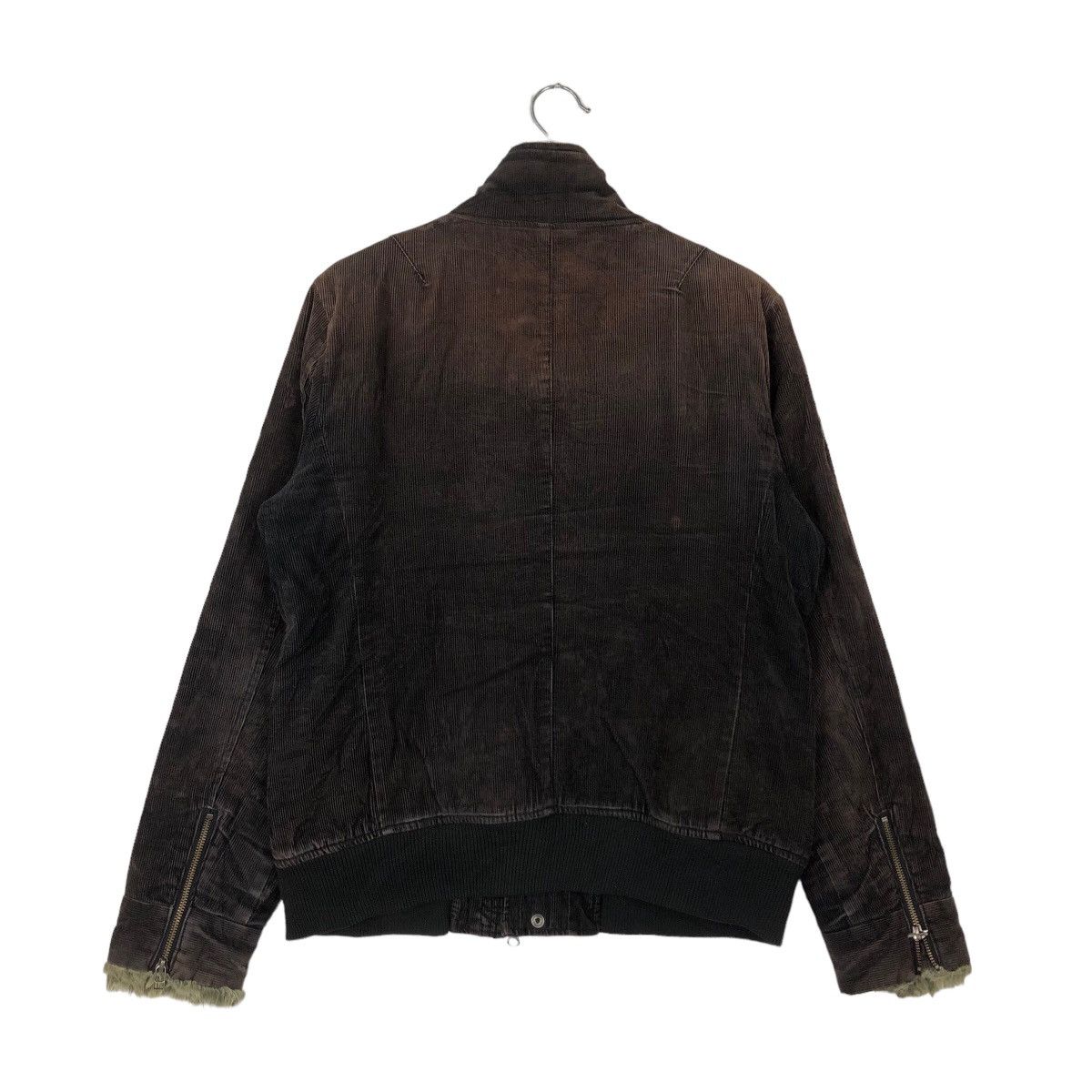 Japanese Brand VINTAGE MOLESKIN JACKET MINK FUR LINING RHYTHM OF LIFE Size US L / EU 52-54 / 3 - 7 Thumbnail