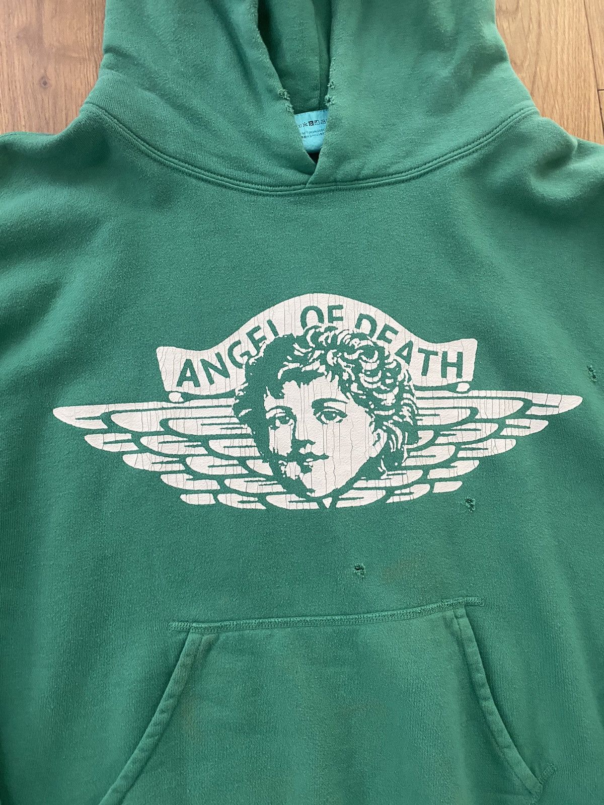 Saint Michael SAINT MICHAEL ANGEL OF DEATH HOODIE Size US L / EU 52-54 / 3 - 2 Thumbnail