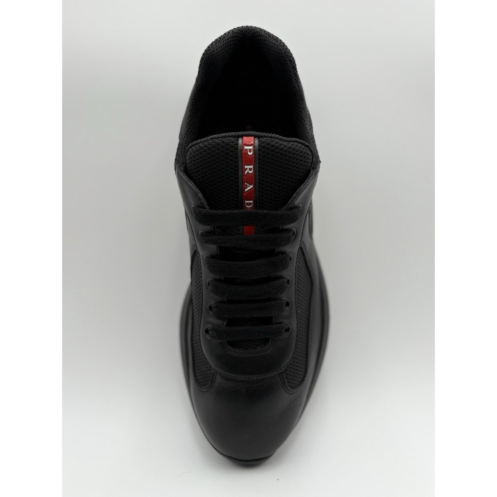Prada Prada Americas Cup ' Black Leather ' | SUPER CLEAN! Size US 10 / EU 43 - 11 Thumbnail