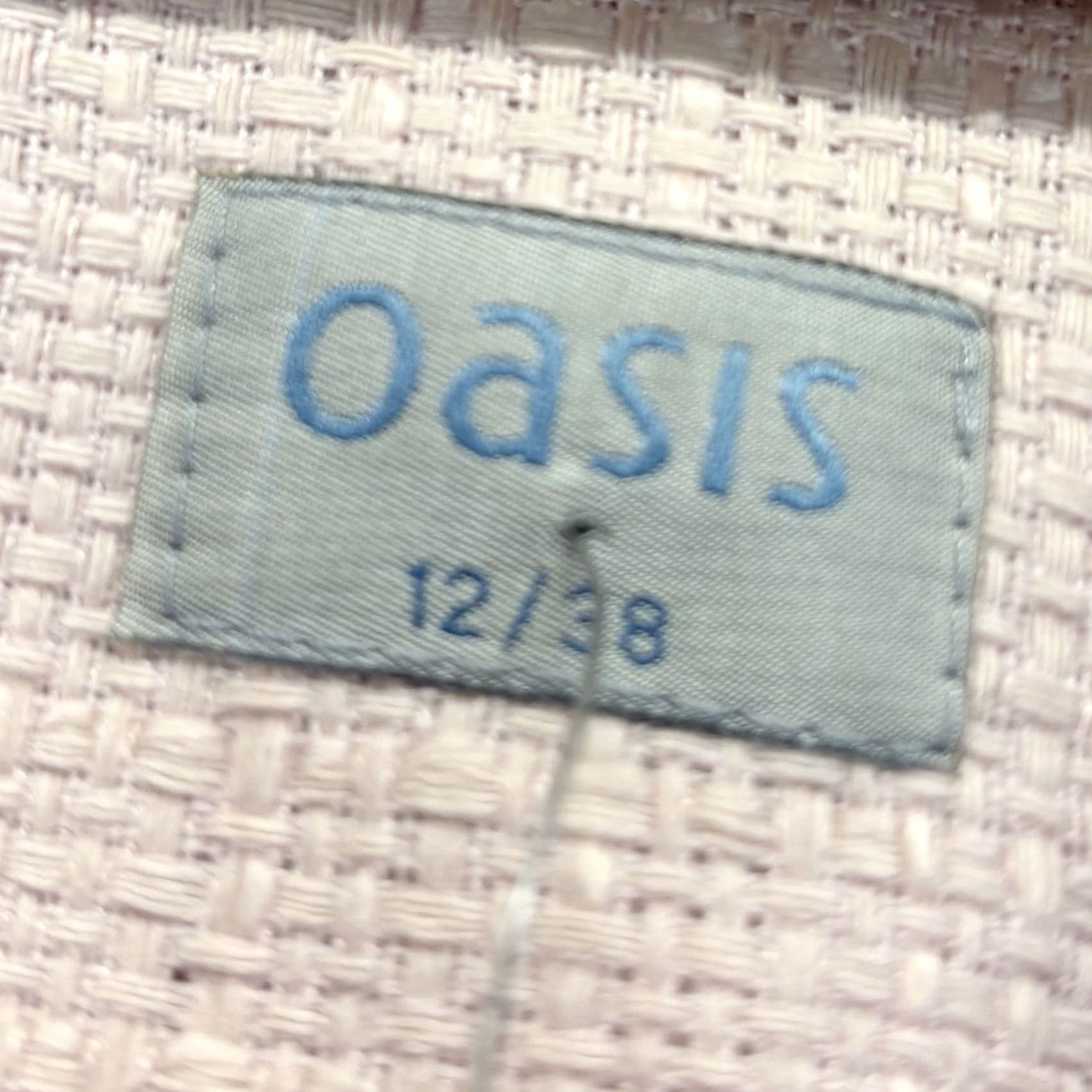 Vintage Oasis Midi Dress Size UK 12 Light Pink Sleeveless Textured BNWT, Party/Cocktail, Casual, Women, Dress Size XL / US 12-14 / IT 48-50 - 4 Thumbnail