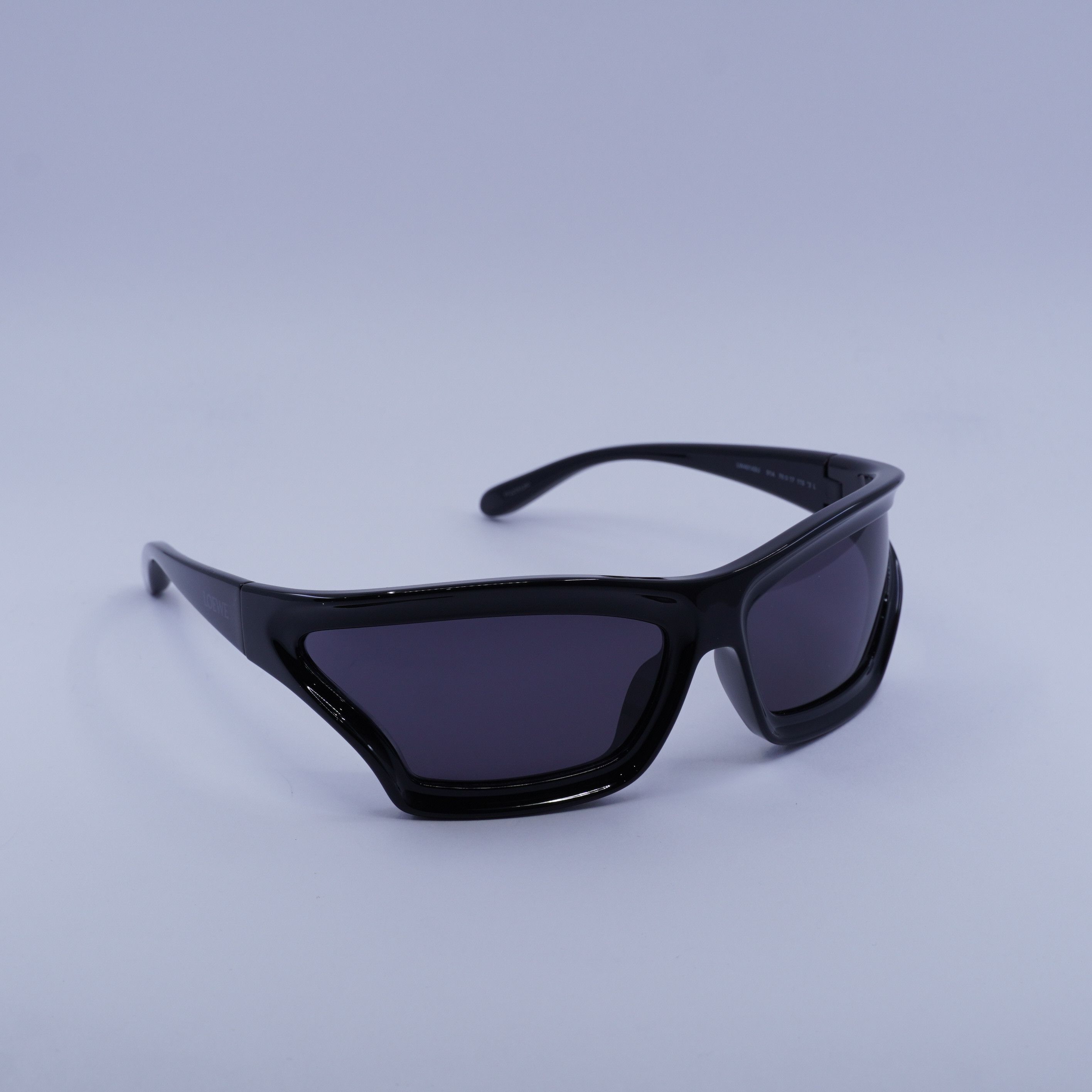 Loewe Loewe LW40143U 01A Sunglasses Black Shield Frame Size ONE SIZE - 7 Thumbnail
