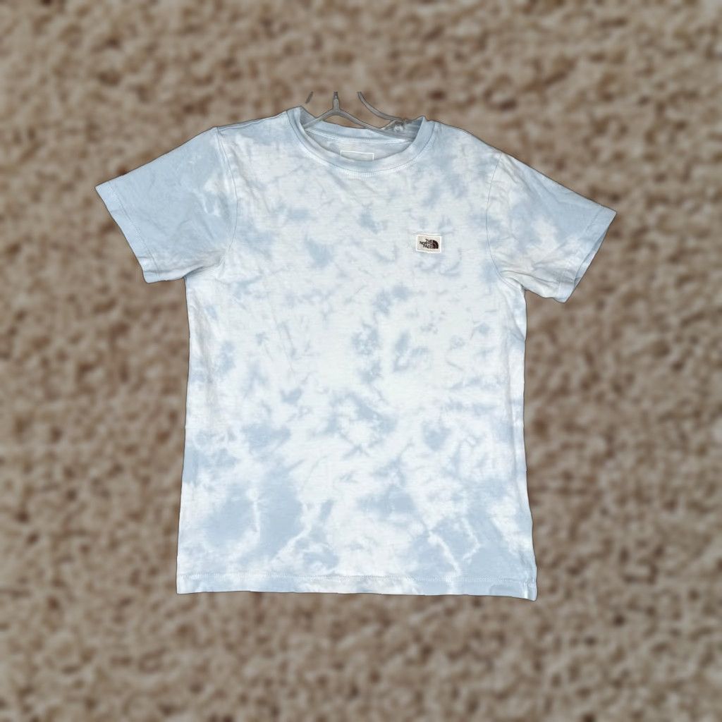 The North Face VINTAGE The North Face Shirt Women S Blue Tie Dye Short Sleeve Crew Neck 100% Cotton T-Shirt Womens Small Blue Tie Dye 100% Cotton Size S / US 4 / IT 40 - 1 Thumbnail