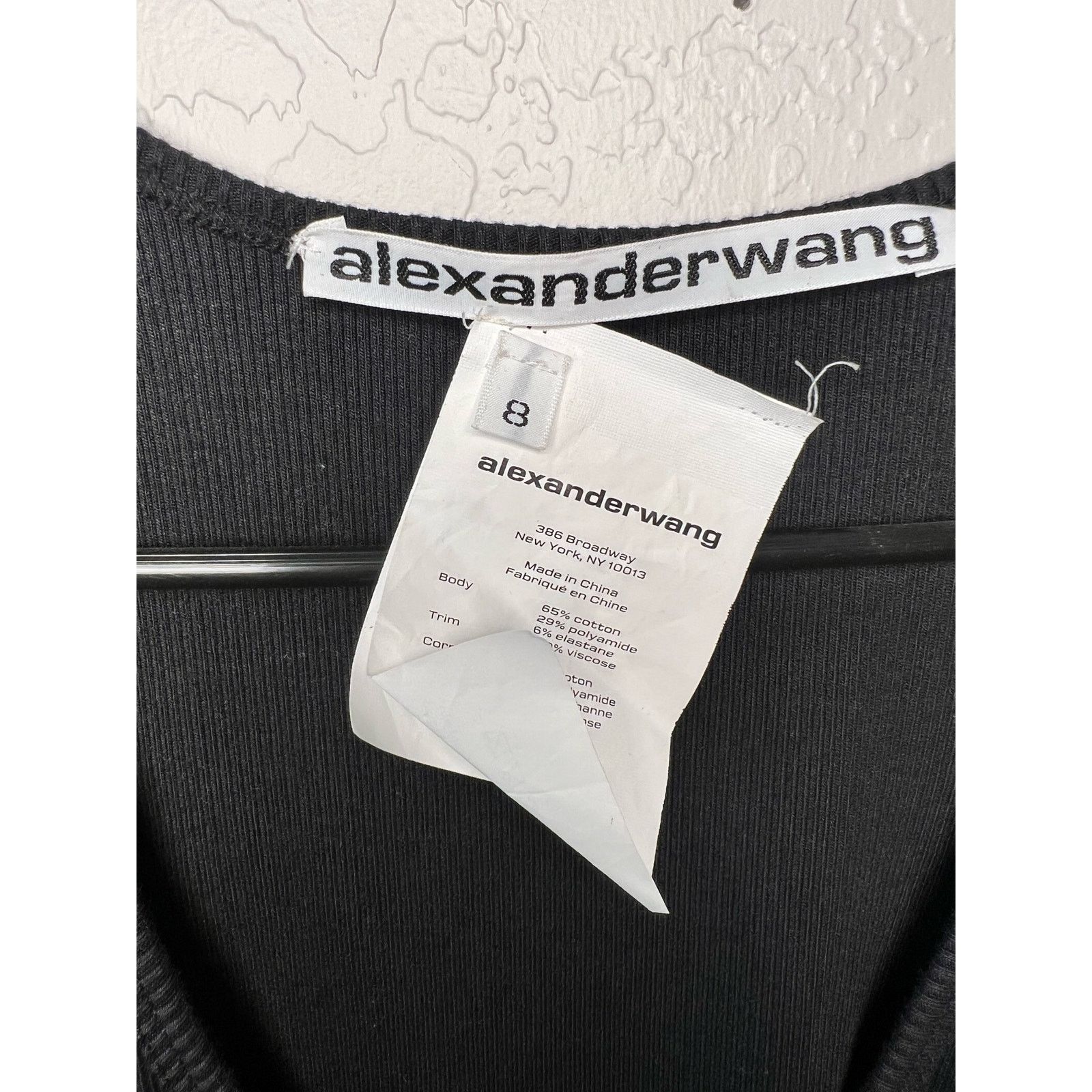 Alexander Wang ALEXANDERWANG FRINGE TANK DRESS BLACK Size M / US 6-8 / IT 42-44 - 4 Thumbnail