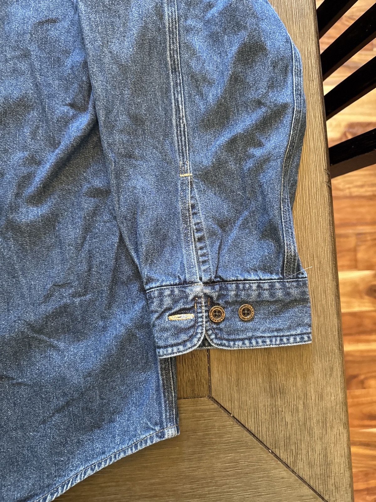 Carhartt × Carhartt Wip Carhartt Wip Denim Shirt Size US XL / EU 56 / 4 - 4 Thumbnail