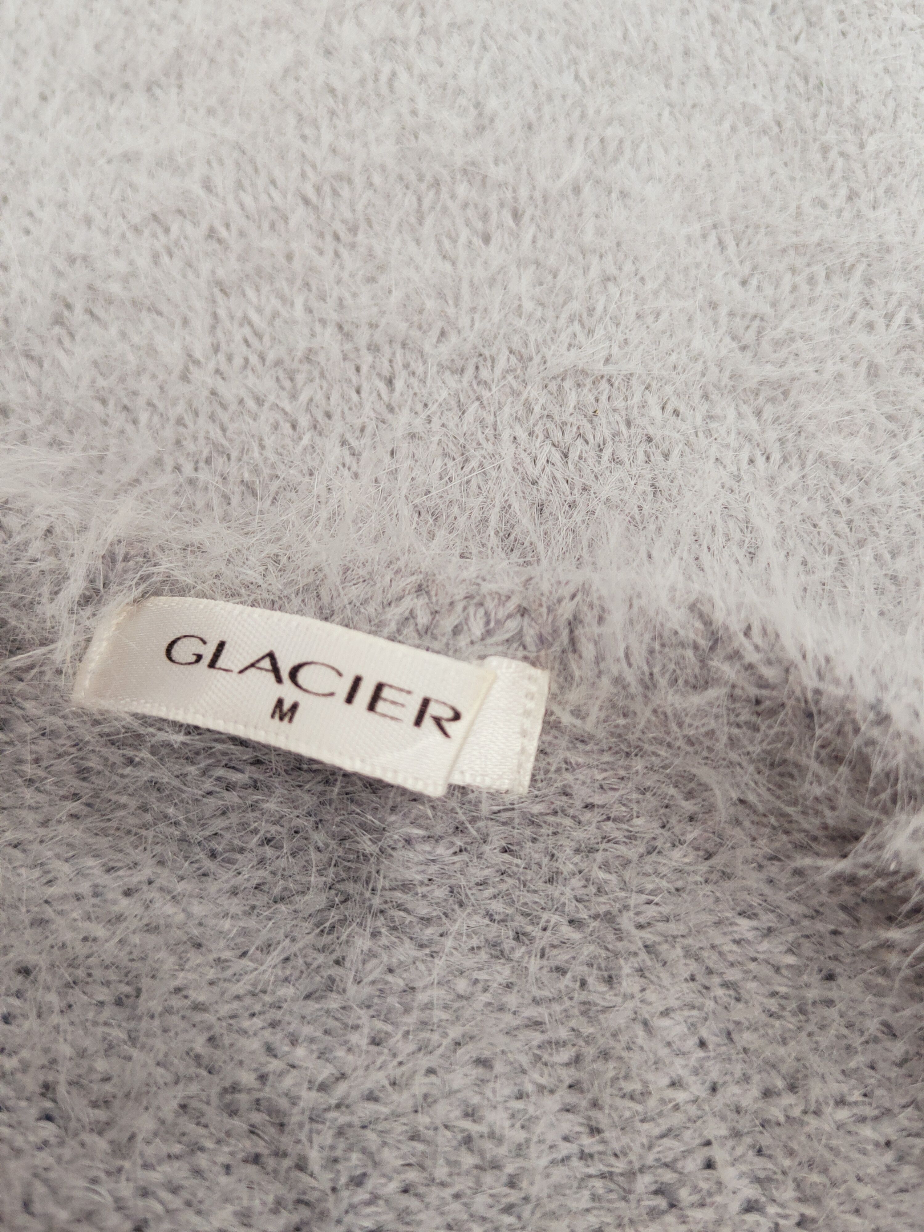 Japanese Brand × Vintage COOL DESIGN by Glacier Blue Fur Mohair Knitwear Size M / US 6-8 / IT 42-44 - 12 Thumbnail