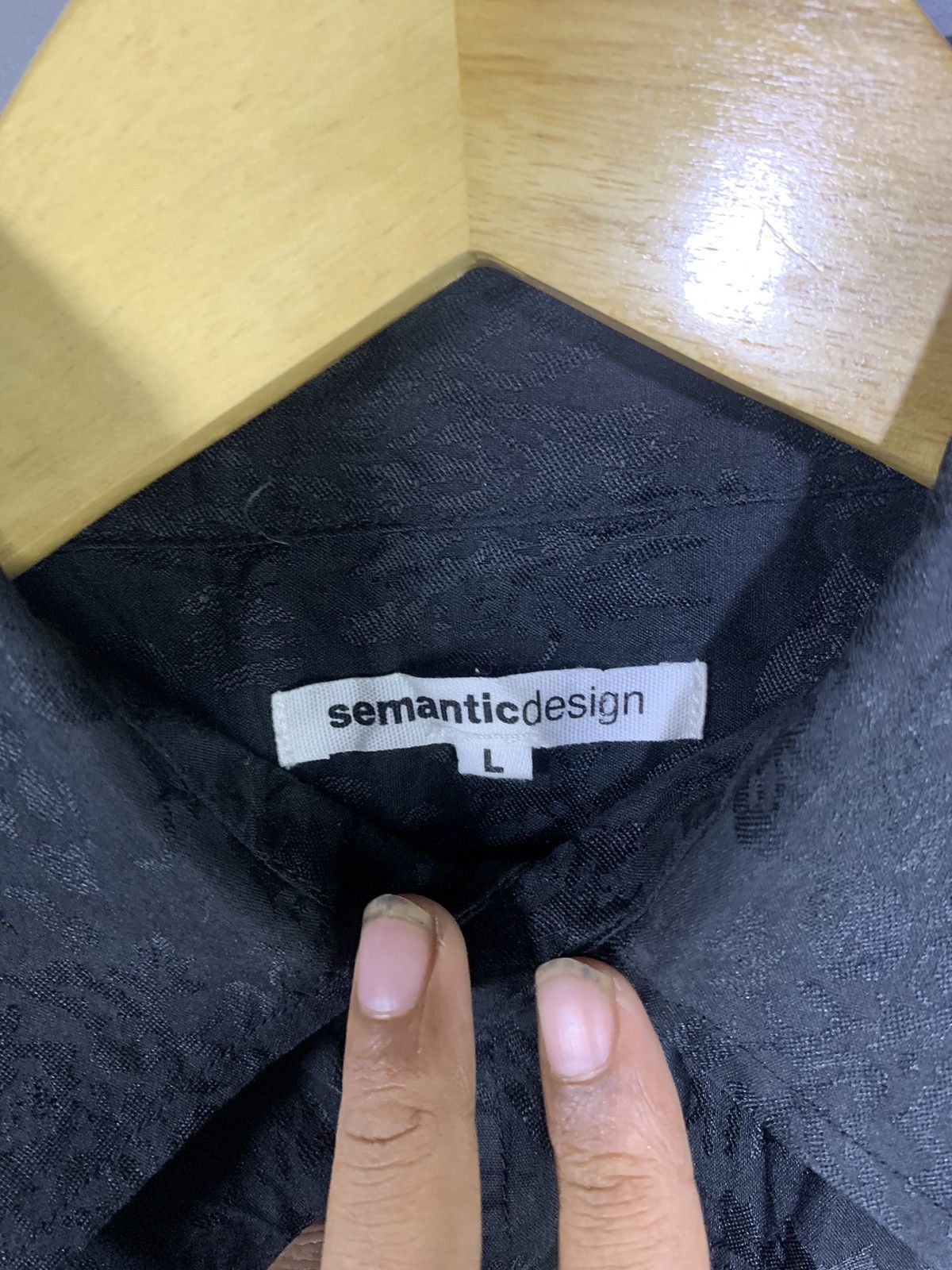 If Six Was Nine × semanticdesign 🔥RARE🔥 SEMATIC FLOWER PATTREN SHIRT Size US L / EU 52-54 / 3 - 7 Thumbnail