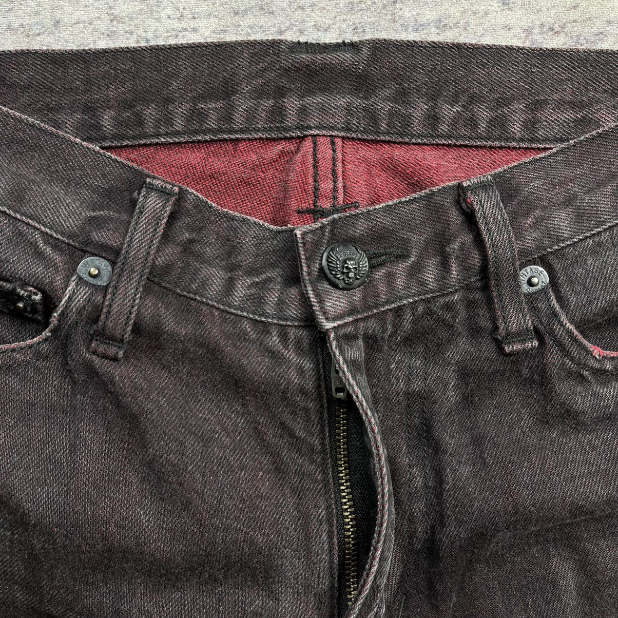 If Six Was Nine Japanese brand 291295 slim fit denim pants Size US 30 / EU 46 - 6 Thumbnail