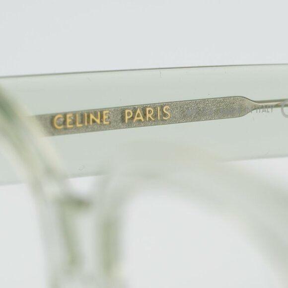 Celine Celine CL50132I 093 Eyeglasses Shiny Light Green 51mm Size ONE SIZE - 4 Thumbnail