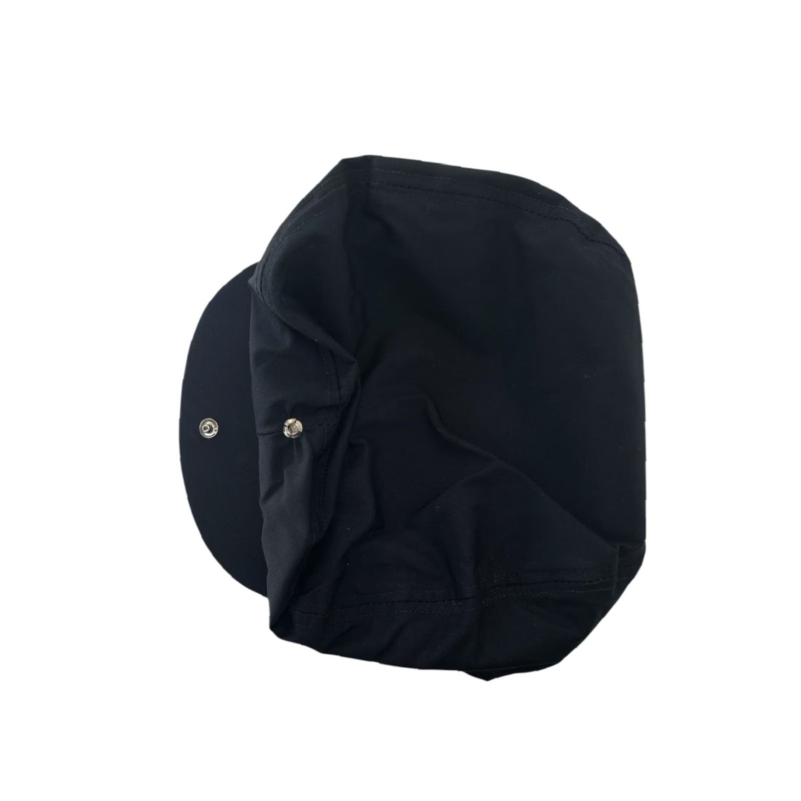 Vintage vintage cabbie drivers flat cap hat adult large deadstock NWOT 90s made in USA navy blue snap on bill Mens Size ONE SIZE - 4 Thumbnail