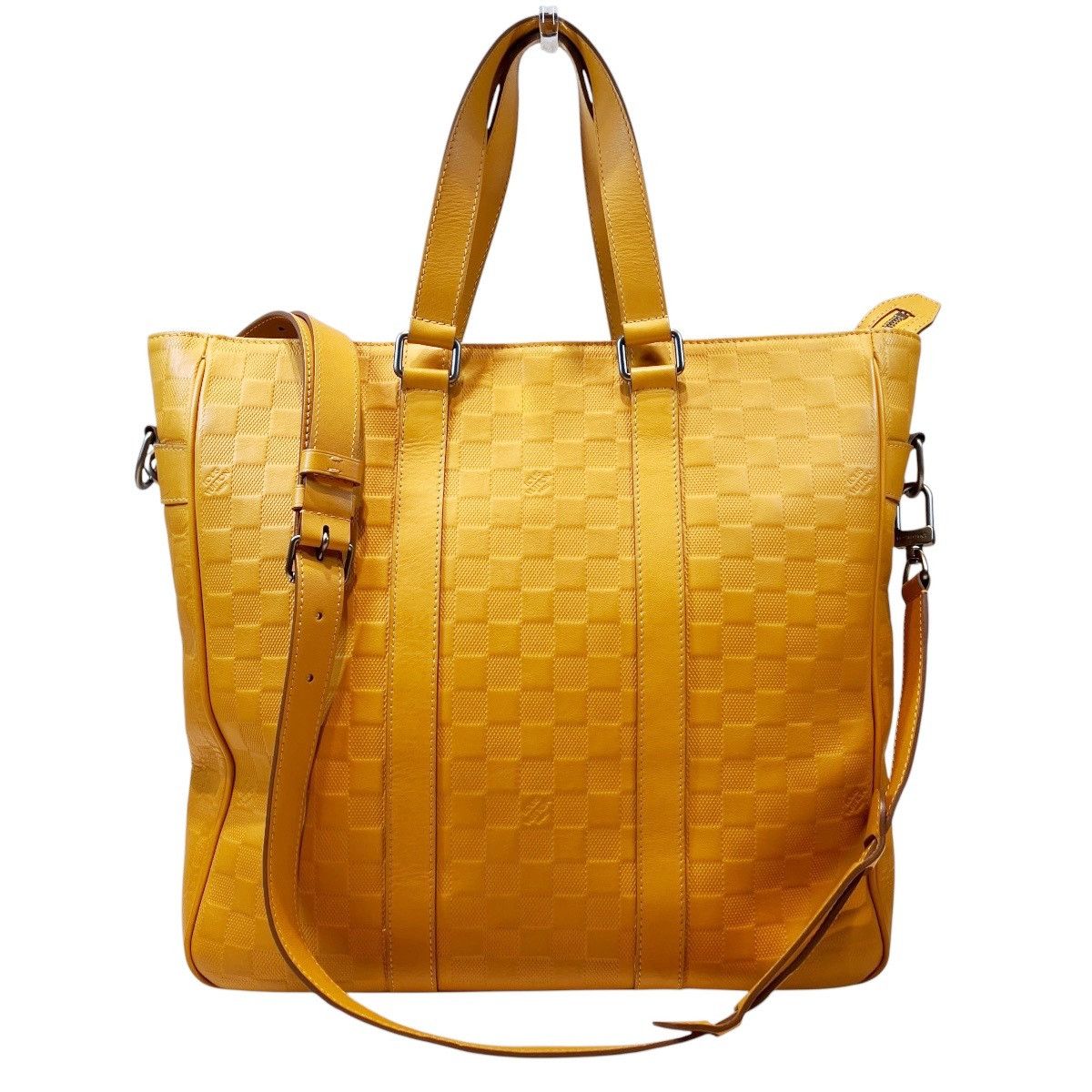 Louis Vuitton Louis Vuitton Louis Vuitton Neo Tadao Damier Infini Tote Bag Leather Tote Bag N41228 DUTY FREE for USA Size ONE SIZE - 1 Thumbnail